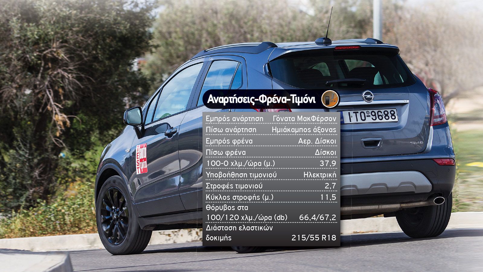 Δοκιμή: Opel Mokka X 1,4 λτ. με 140 PS