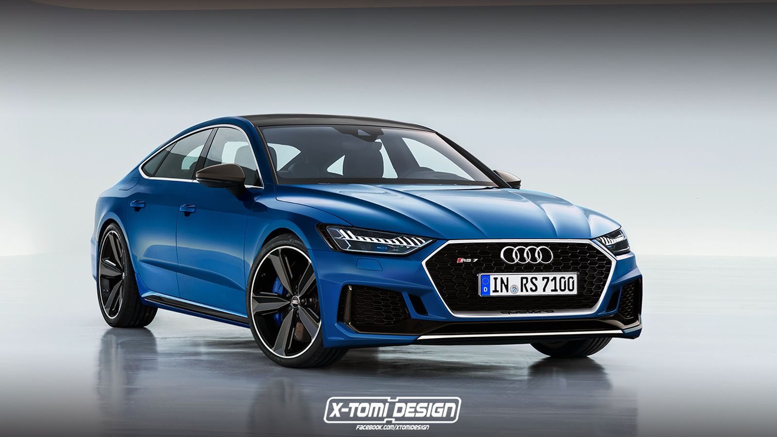Με βάση τη μορφή του νέου Audi Α7 αλλά και συνυπολογίζοντας τις κατασκοπευτικές εικόνες του RS7, o ανεξάρτητος σχεδιαστής X-Tomi δημιούργησε ψηφιακά τ