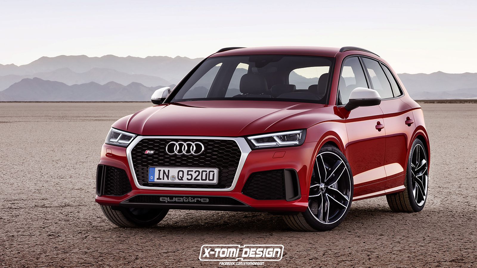 Προτεραιότητα της Audi Sport είναι να φτιάξει ένα RS crossover, παρά να εξελίξει ένα «σκληροπυρηνικό» R8 (ψηφιακά επεξεργασμένη εικόνα του RS Q5).