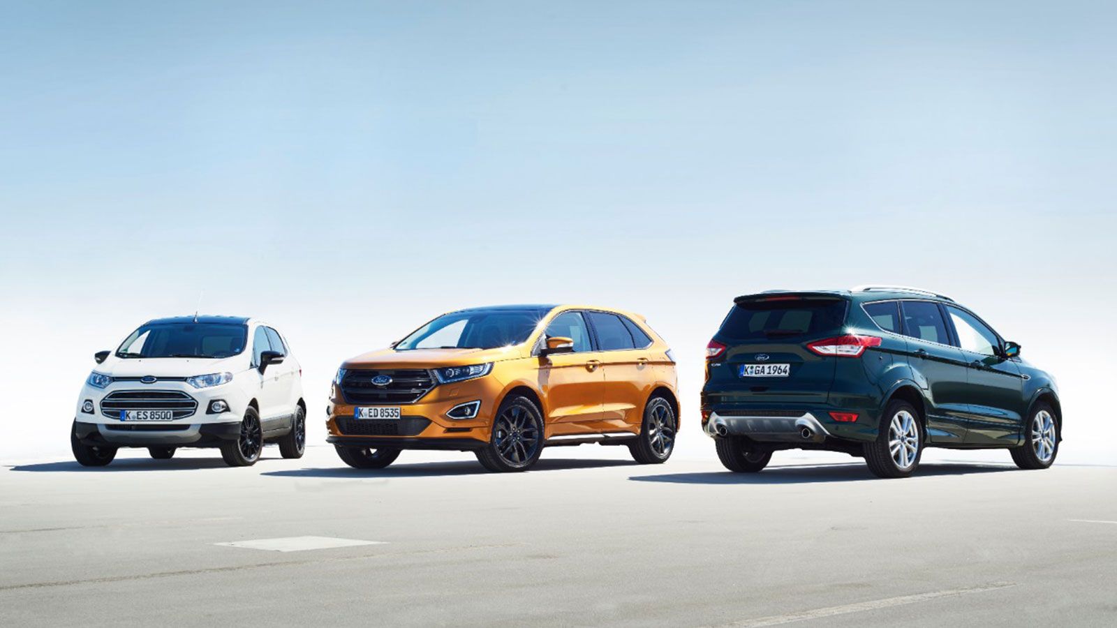 Τα νέα SUV της Ford προσφέρουν κορυφαία αυτονομία και χαμηλούς ρύπους.