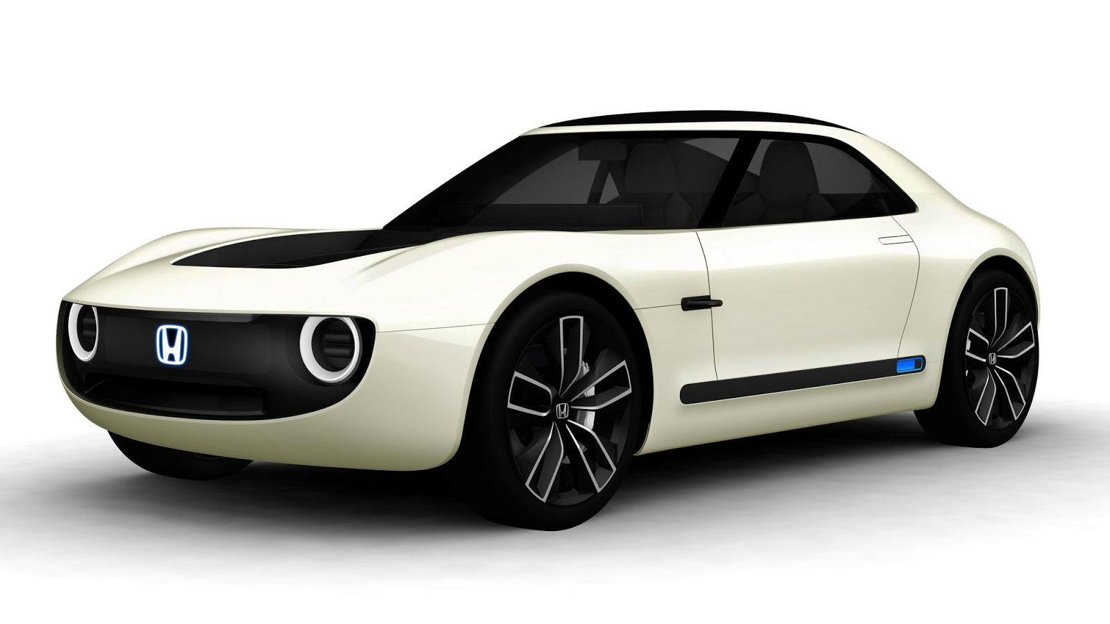 Φωτογραφίες που παρουσιάζουν το νέο Sports EV Concept, έδωσε στη δημοσιότητα η Honda.