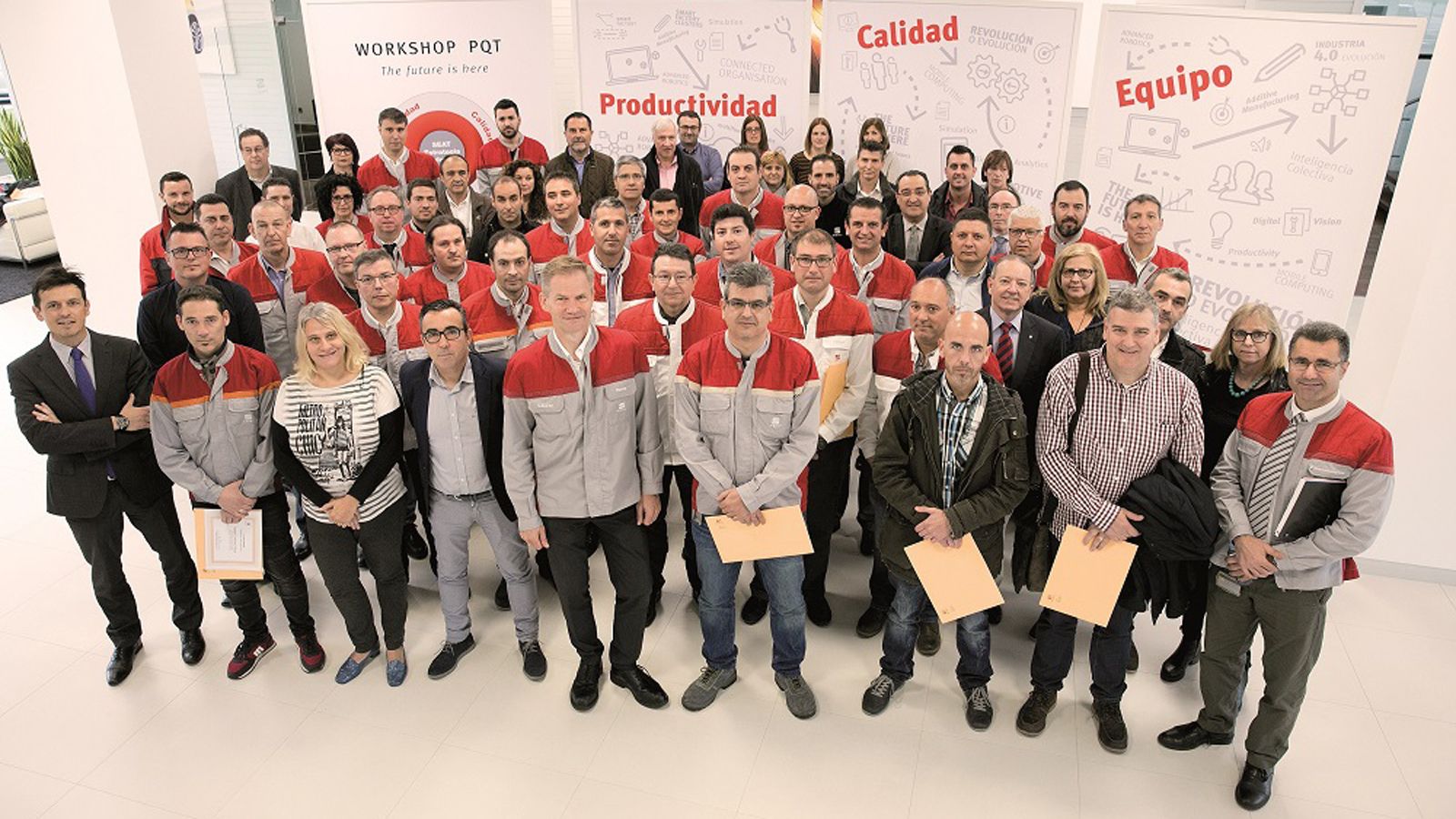 Το πρόγραμμα της SEAT «Ideas for Improvement» ενθαρρύνει τη συμμετοχή των εργαζόμενων στην εξοικονόμηση πόρων και στη βελτίωση διεργασιών.