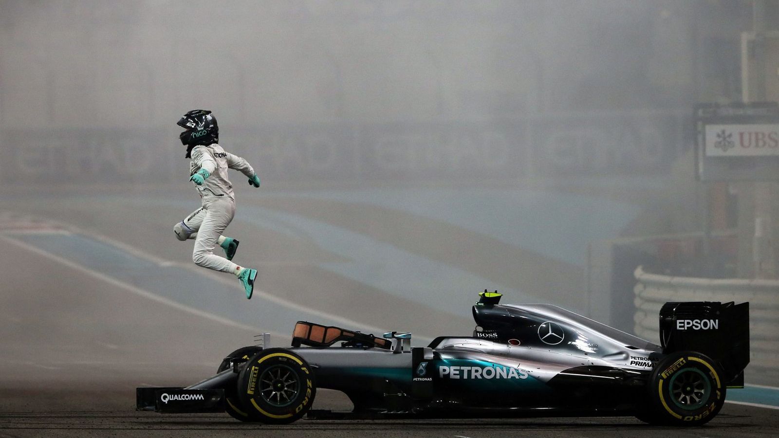Ο πρωταθλητής της F1 Nico Rosberg.