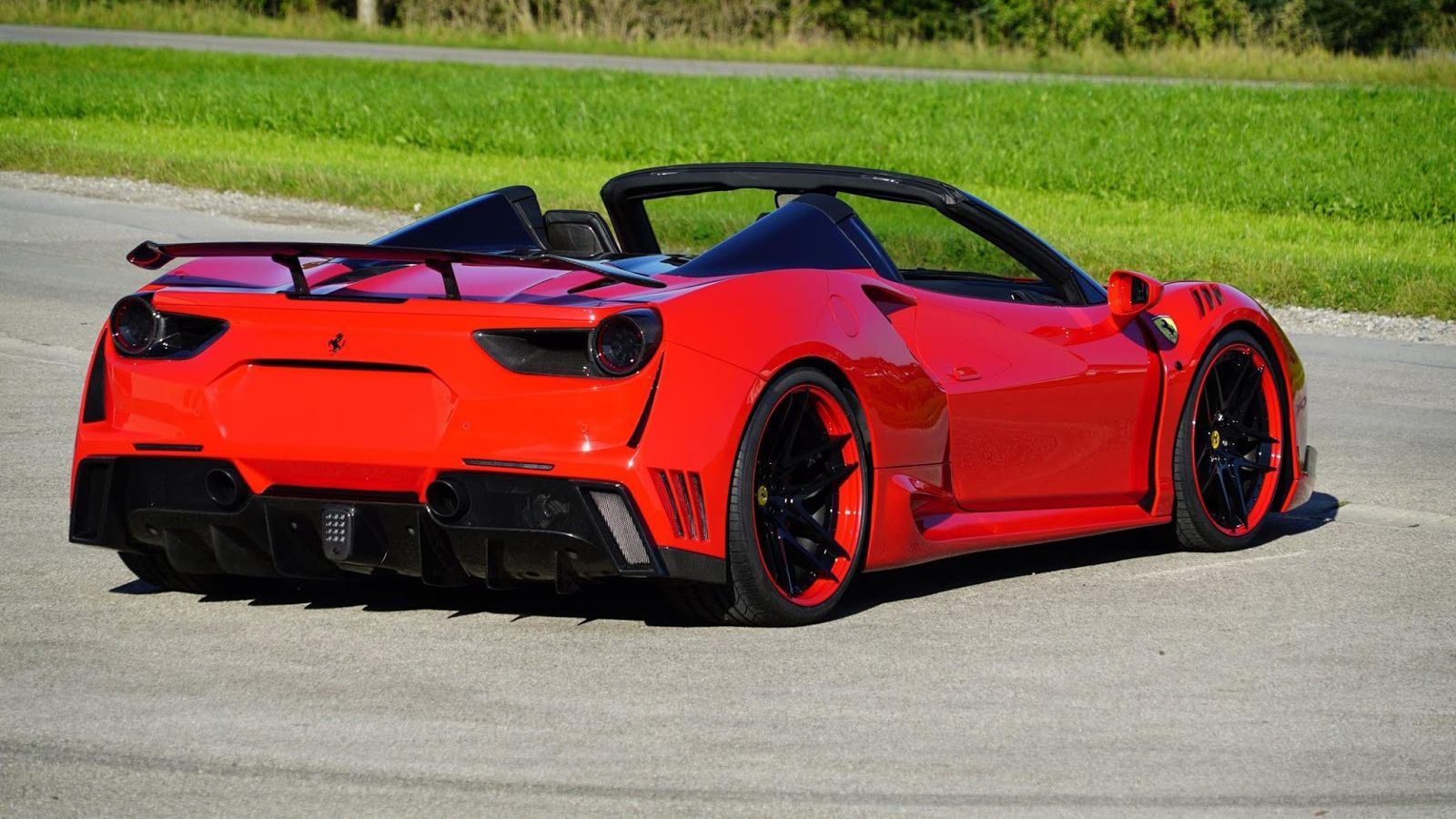Η αποκάλυψη της Ferrari 488 Spider N-Largo έρχεται λίγους μήνες μετά το βελτιωτικό πακέτο της Novitec Rosso για την «κλειστή» 488 και όπως και τότε έτ