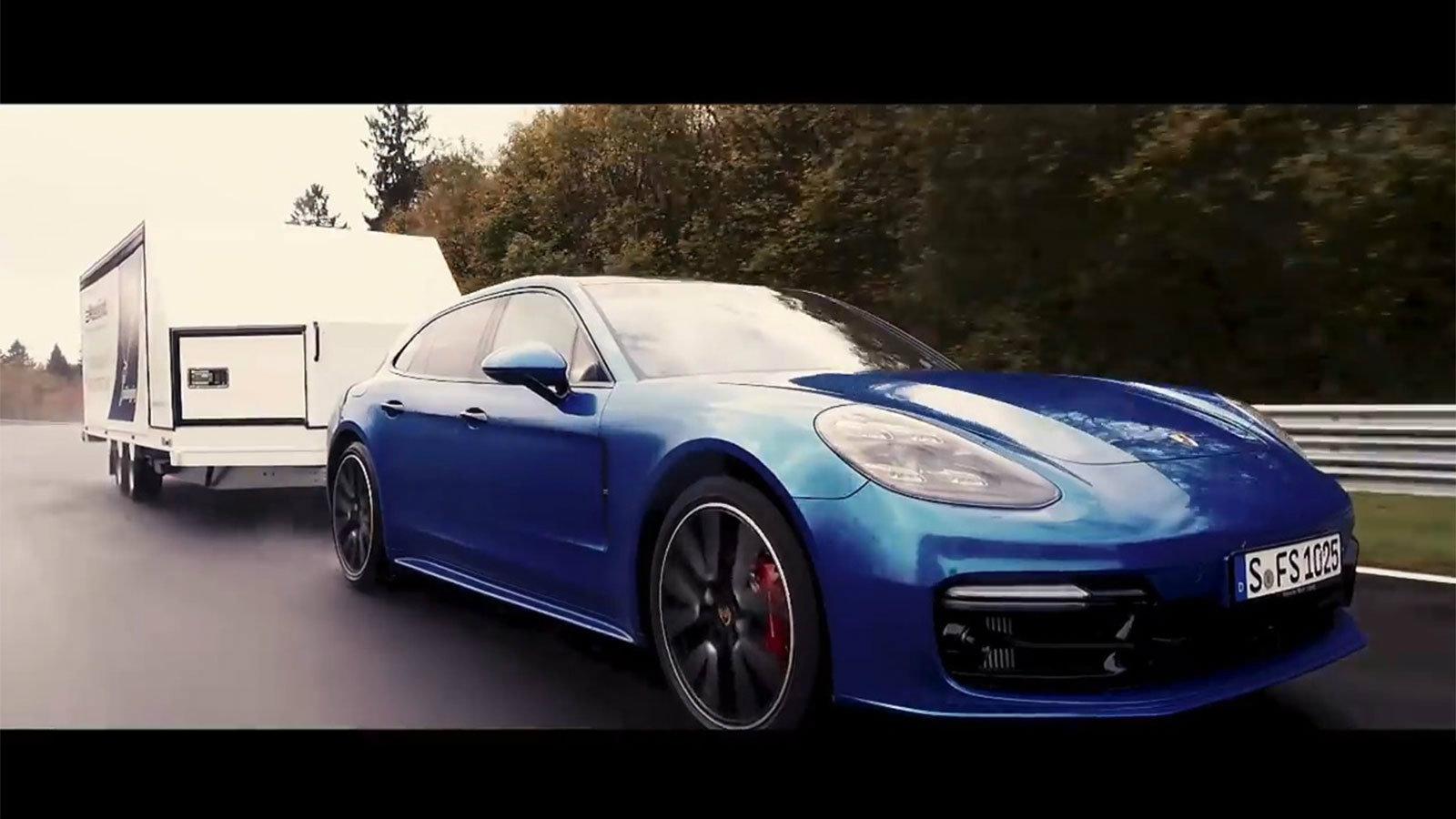 Ένα νέο ρεκόρ στην πίστα του Nürburgring κατέκτησε η Porsche Panamera, τραβώντας μάλιστα άλλη μία.