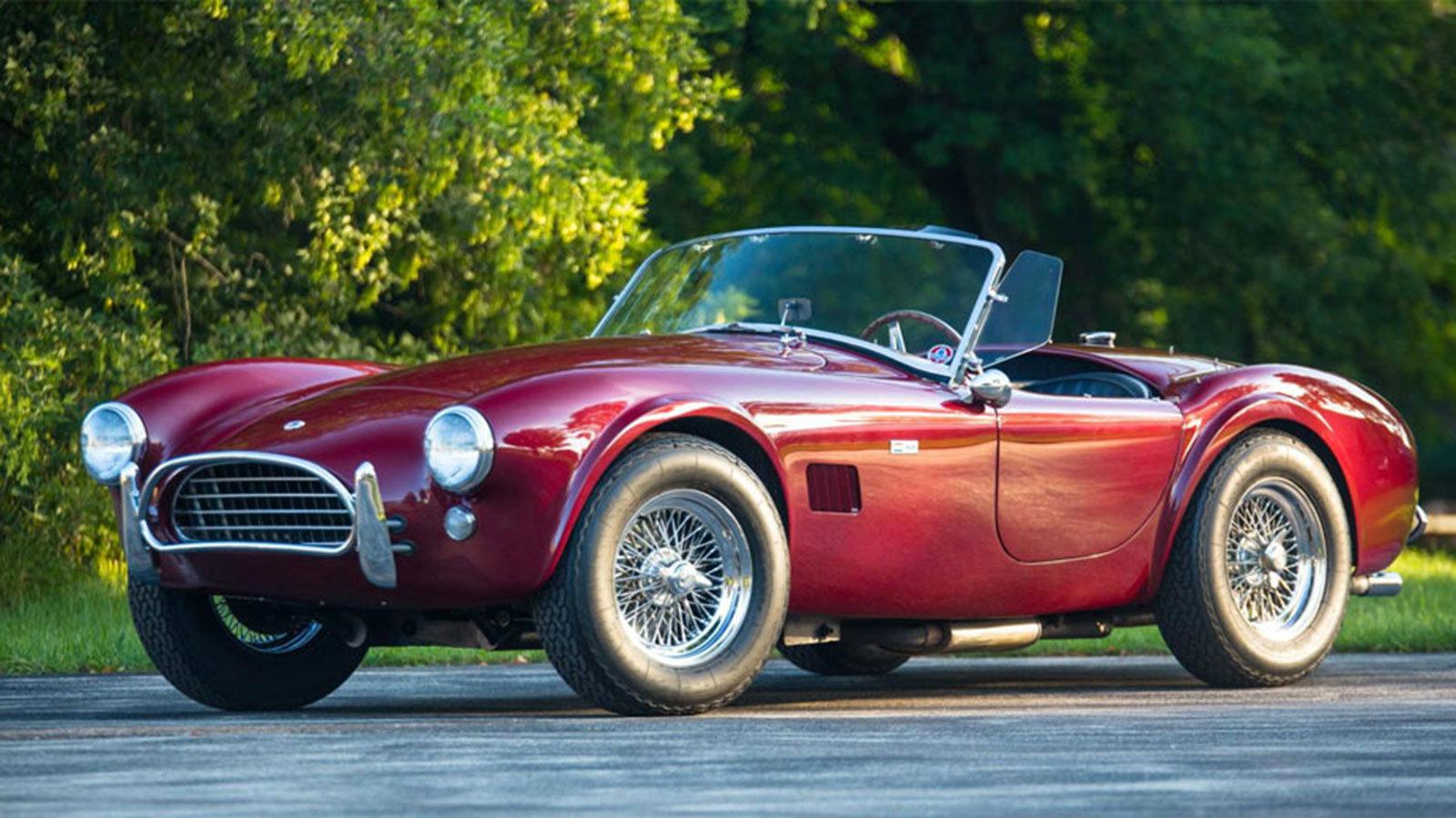 Ένα πολύ ιδιαίτερο Shelby 289 Cobra Roadster αναμένεται να μπει κάτω από το σφυρί, τις επόμενες ημέρες στο πλαίσιο του Monterey Car Week.
