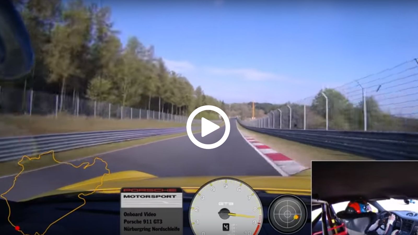 H νέα Porsche 911 GT3 στο Ring