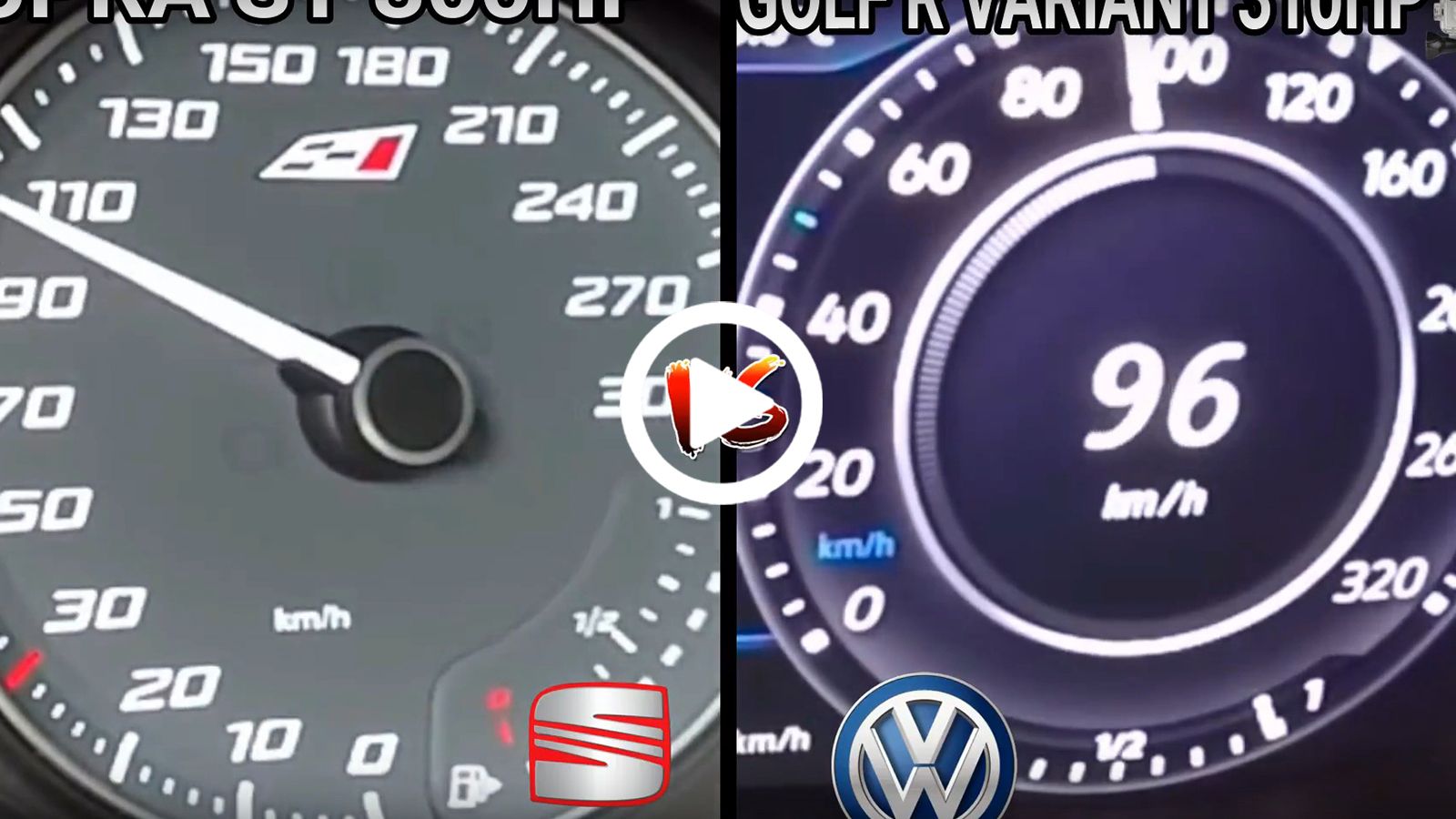 SEAT Leon CUPRA ST vs VW Golf R Variant