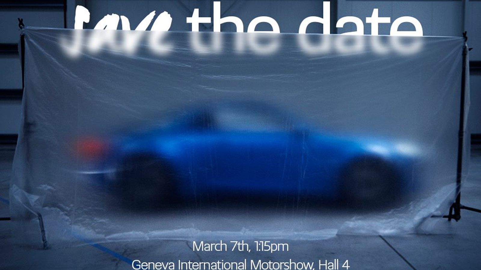 Στο τελευταίο teaser της Alpine έχουμε μάλλον την πιο «καθαρή» μορφή του οχήματος, καθώς μόνο ένα κρεμασμένο νάιλον υπάρχει ανάμεσα σε εμάς και αυτό. 