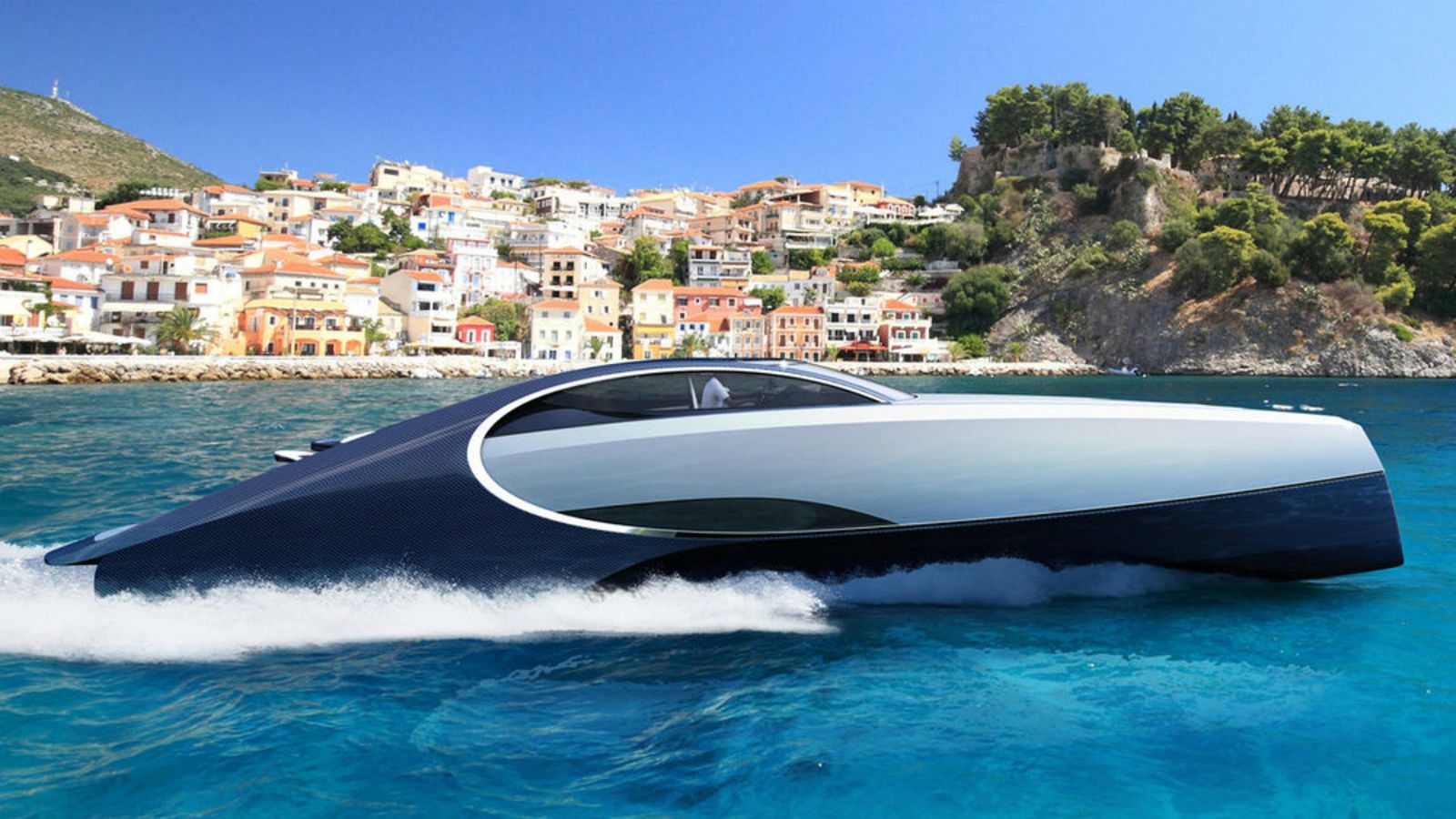 Το ιδανικό σκάφος για αυτόν που έχει ήδη μια Chiron για το δρόμο και θέλει και μία για τη θάλασσα.