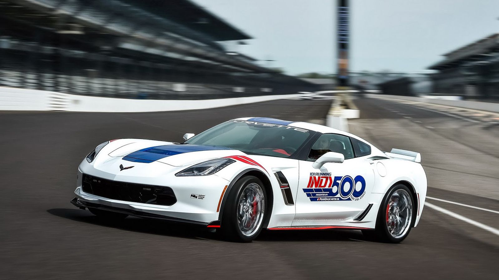 H Chevrolet Corvette Grand Sport ανακηρύχθηκε pace car για τον θρυλικό αγώνα Indianapolis 500, ο οποίος θα πραγματοποιηθεί στις 28 Μαΐου.