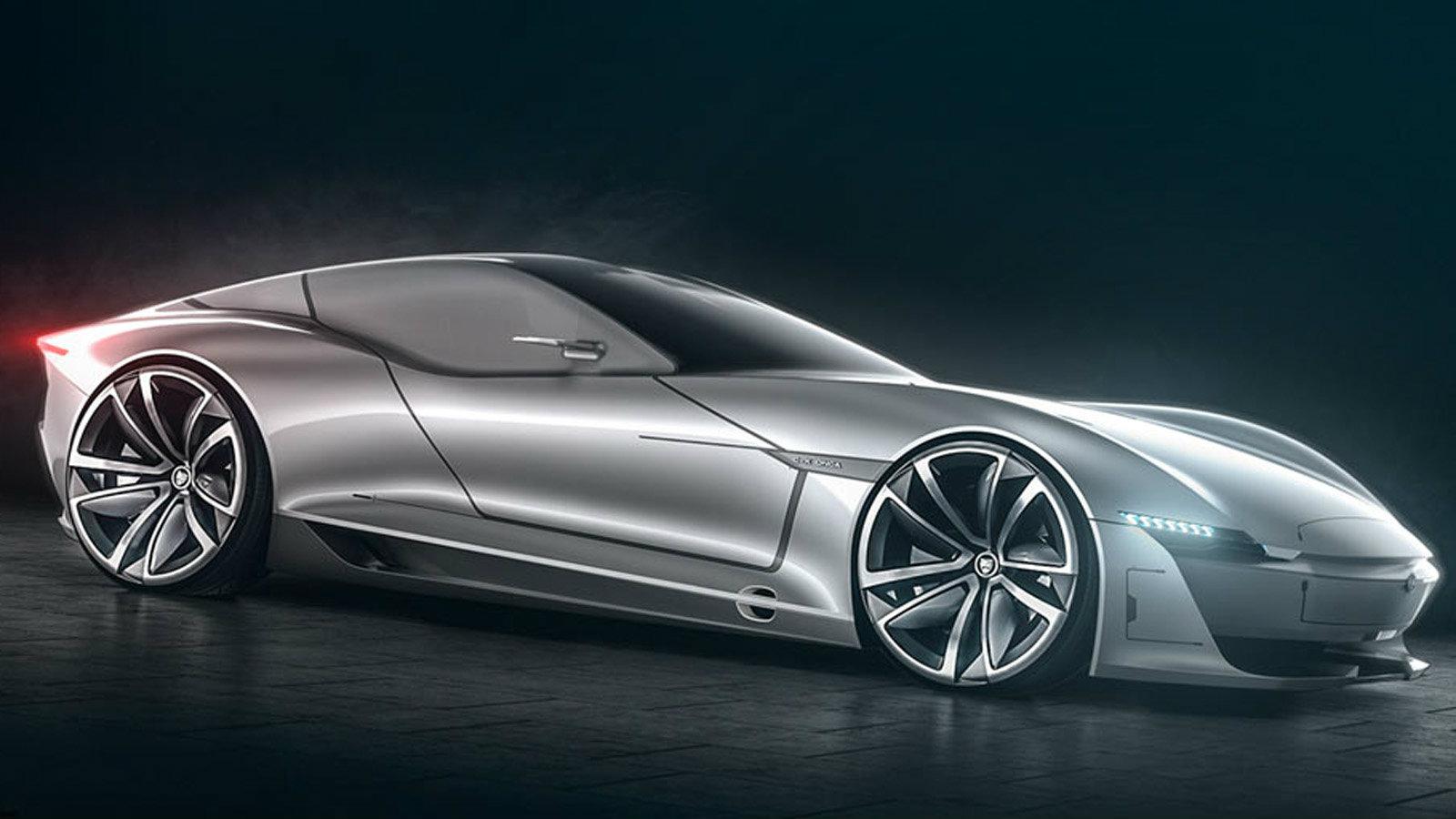 To εντυπωσιακό Jaguar C-Xonca Concept.