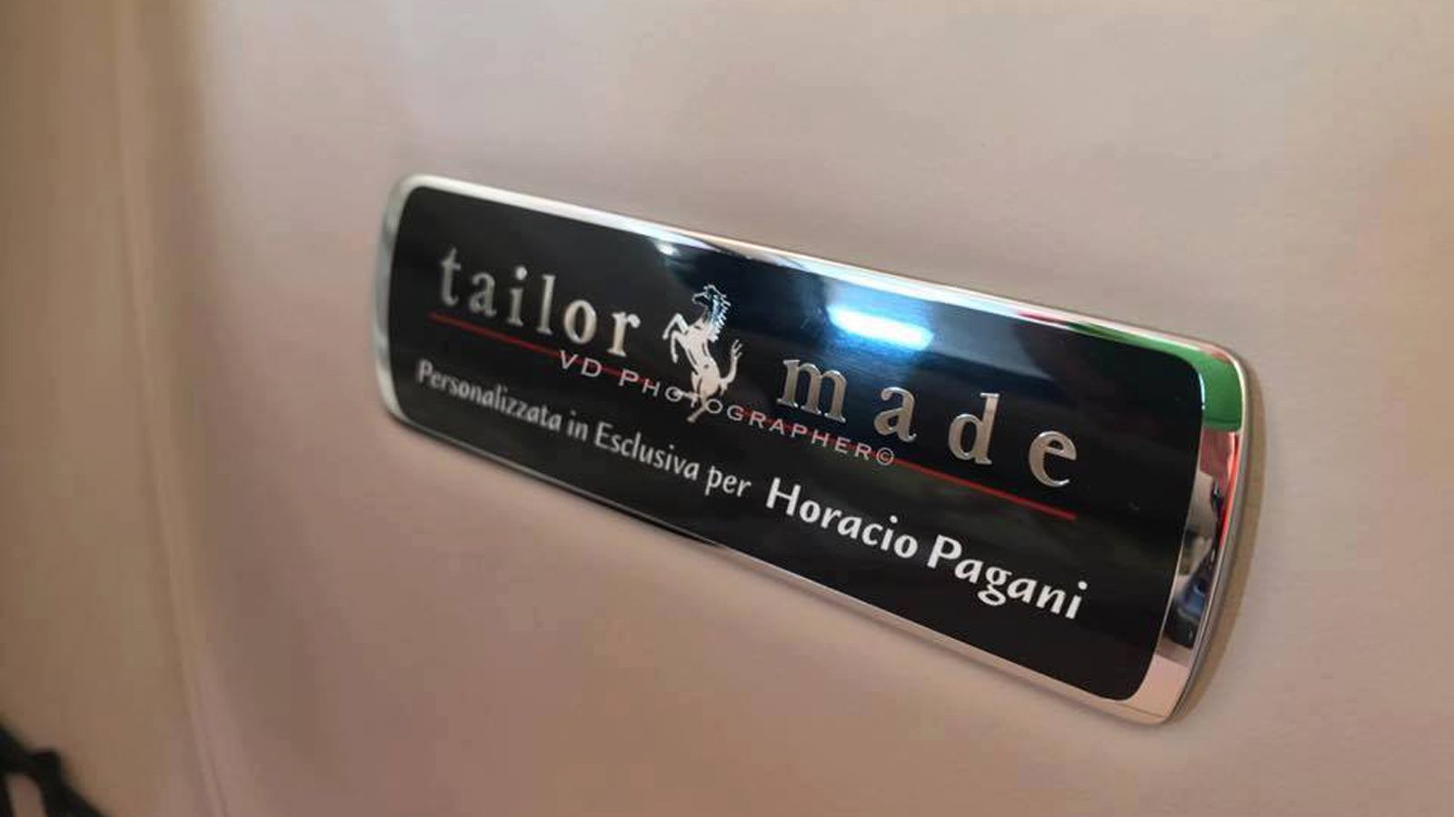 Δια χειρός Horacio Pagani.