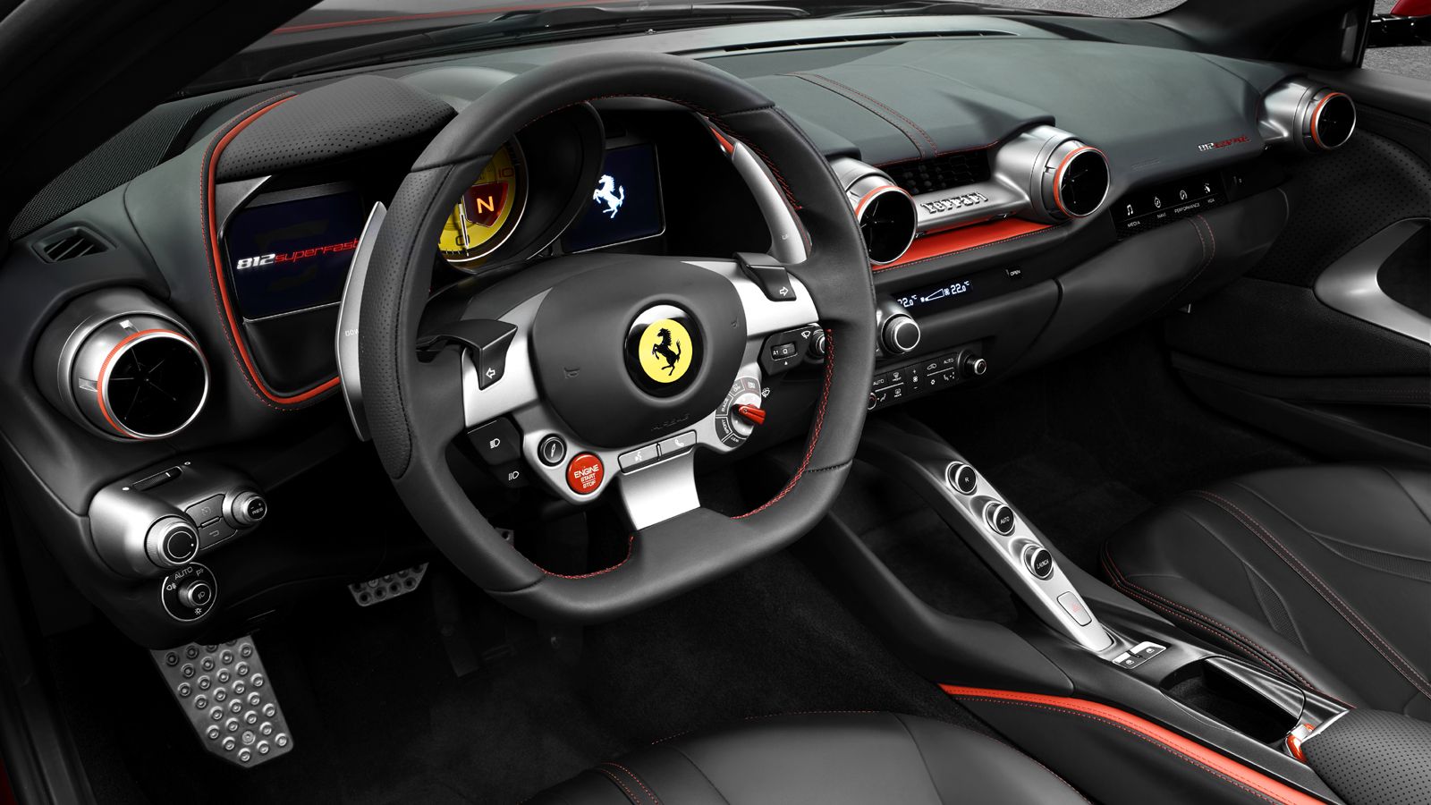 Αυτή είναι η νέα Ferrari 812 Superfast.