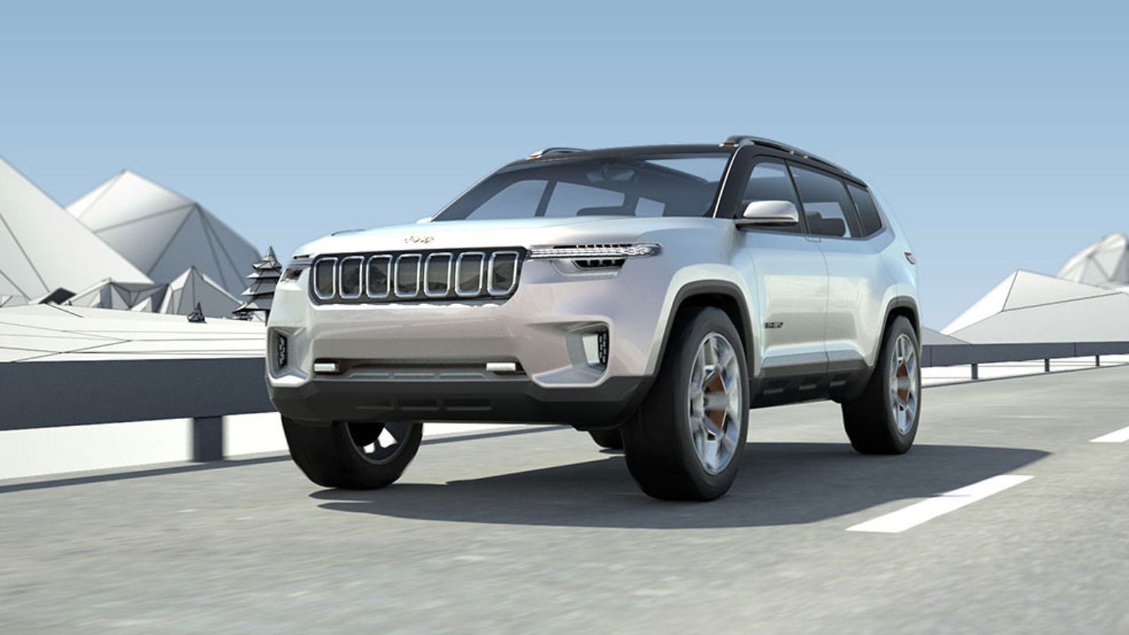 Η Jeep δεν αποκαλύπτει τις τεχνικές λεπτομέρειες του πρωτότυπου SUV, αλλά τα σηματάκια «PHEV» υποδηλώνουν την ύπαρξη plug-in hybrid τεχνολογίας, την π