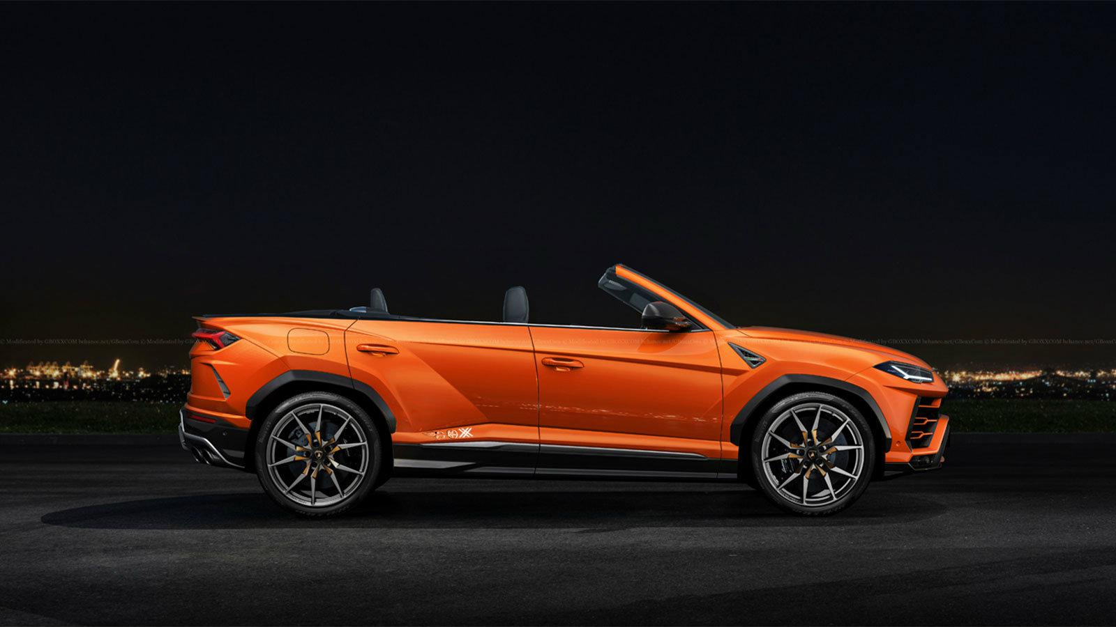 Η Urus σε κάμπριο έκδοση.