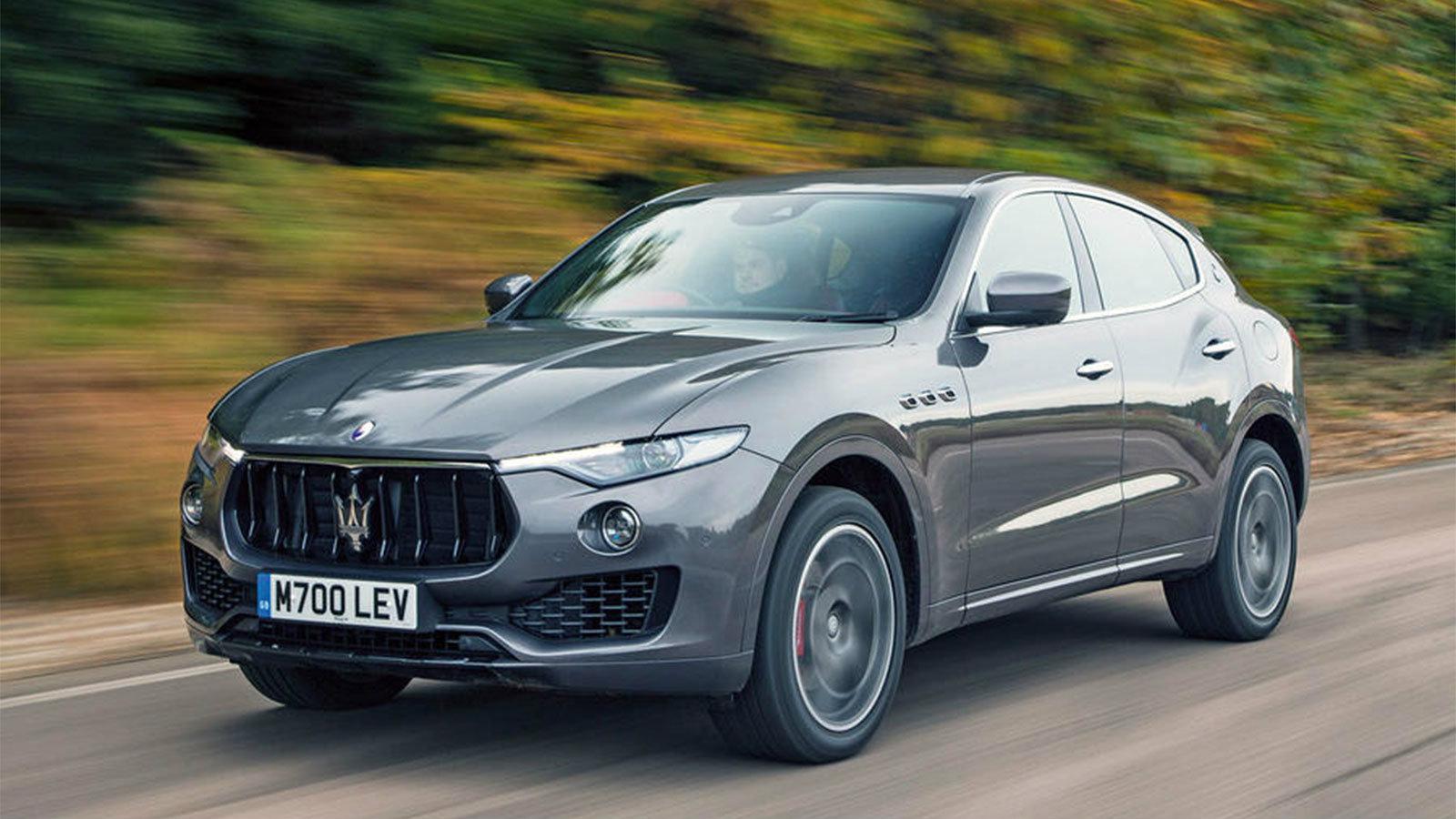 Στην εικόνα βλέπουμε τη Maserati Levante.
