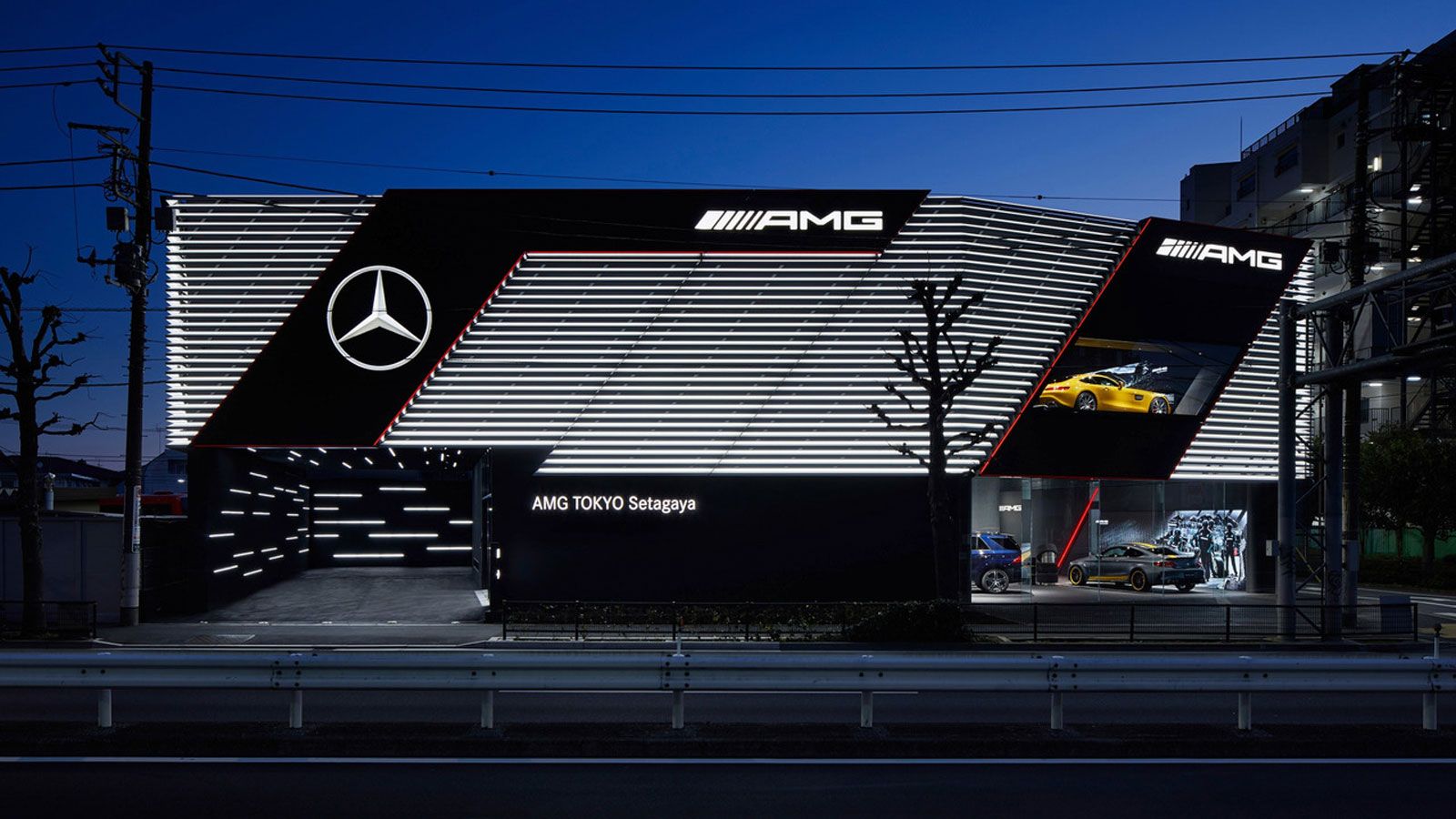 H πρώτη αντιπροσωπεία AMG