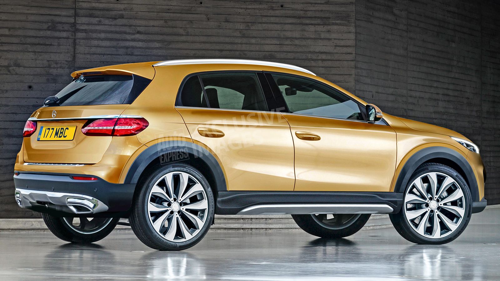Η επόμενη GLA (ψηφιακά επεξεργασμένη εικόνα) θα στηριχθεί στη σημαντικά τροποποιημένη πλατφόρμα MFA2, που θα της δώσει μεγαλύτερο πλάτος και μακρύτερο