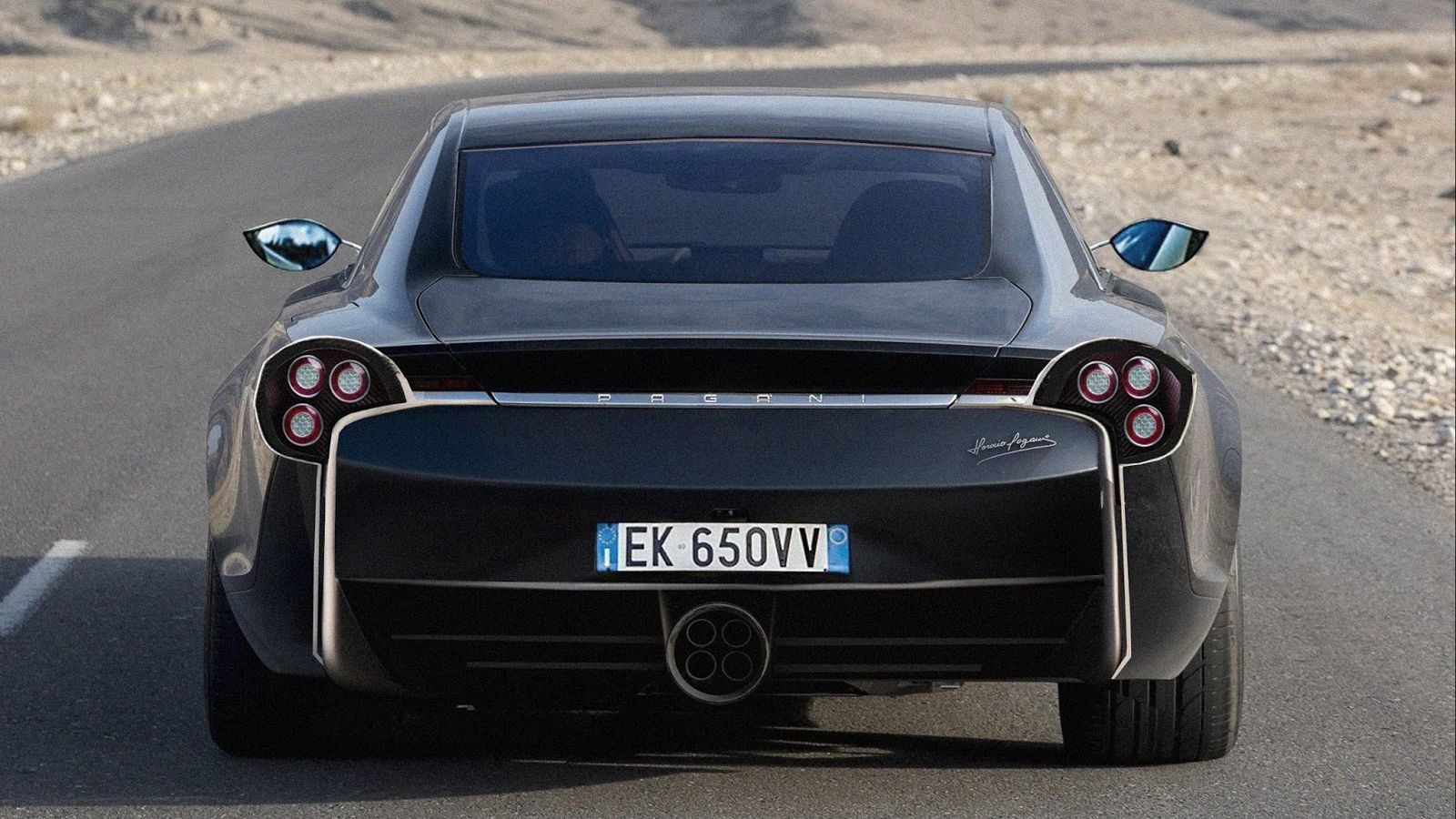 Ο Peisert ονομάζει το δημιούργημά του Pagani Horacio, προς τιμήν φυσικά του ιδρυτή της φίρμας. Οι πιθανότητες να φτιαχτεί ποτέ ένα τέτοιο μοντέλο είνα