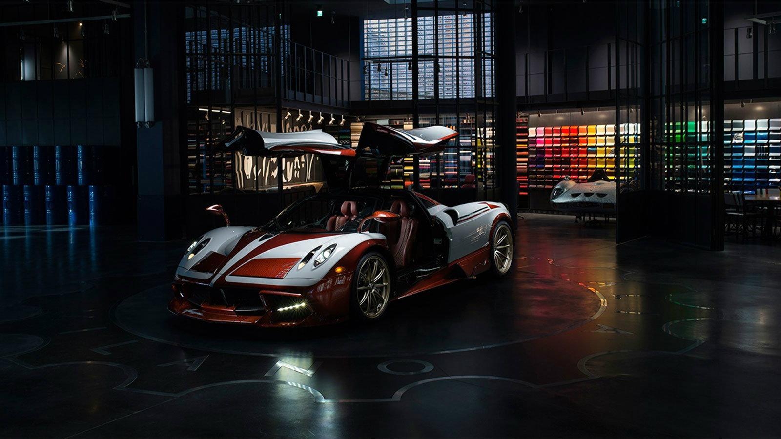 Μία μοναδική Pagani Huayra έχει δημιουργήσει η εταιρεία.