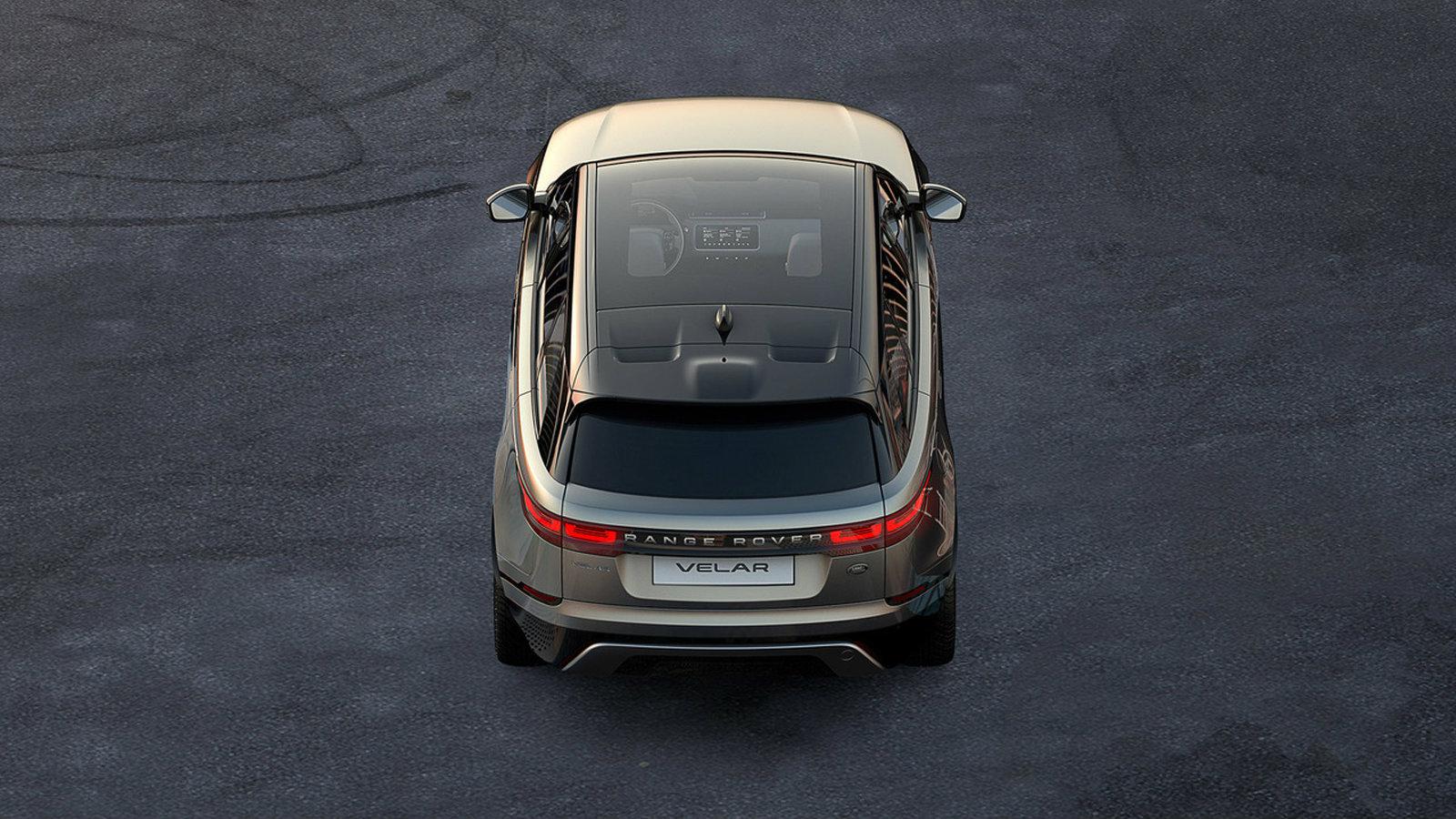 Η πρώτη teaser φωτογραφία του Velar, που αποκαλύπτει ελαφρώς και το εσωτερικό του. 