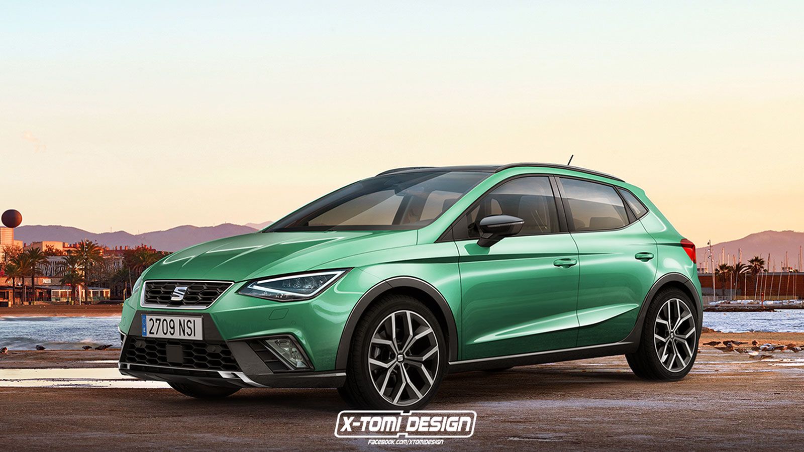 Μια X-Perience άποψη του νέου Seat Ibiza.