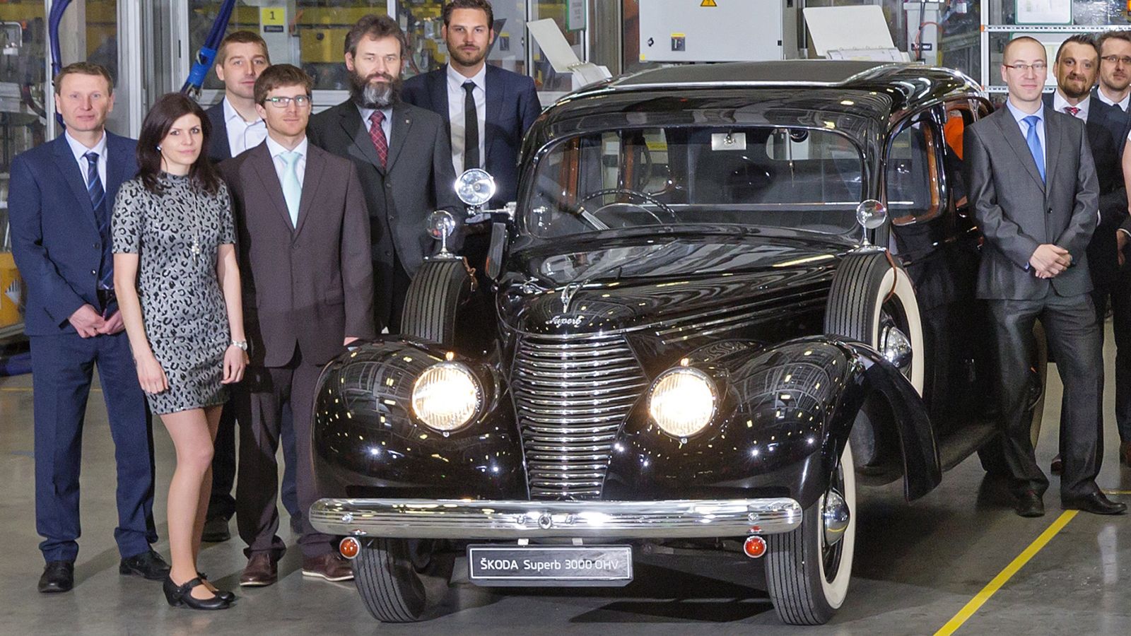 Η ιστορία της Superb ξεκίνησε πίσω στο μακρινό 1934, με το μοντέλο που φωτογραφήθηκε και αυτό στην εκδήλωση για το 1 εκ. πωλήσεις. Ωστόσο, η Skoda ξεκ