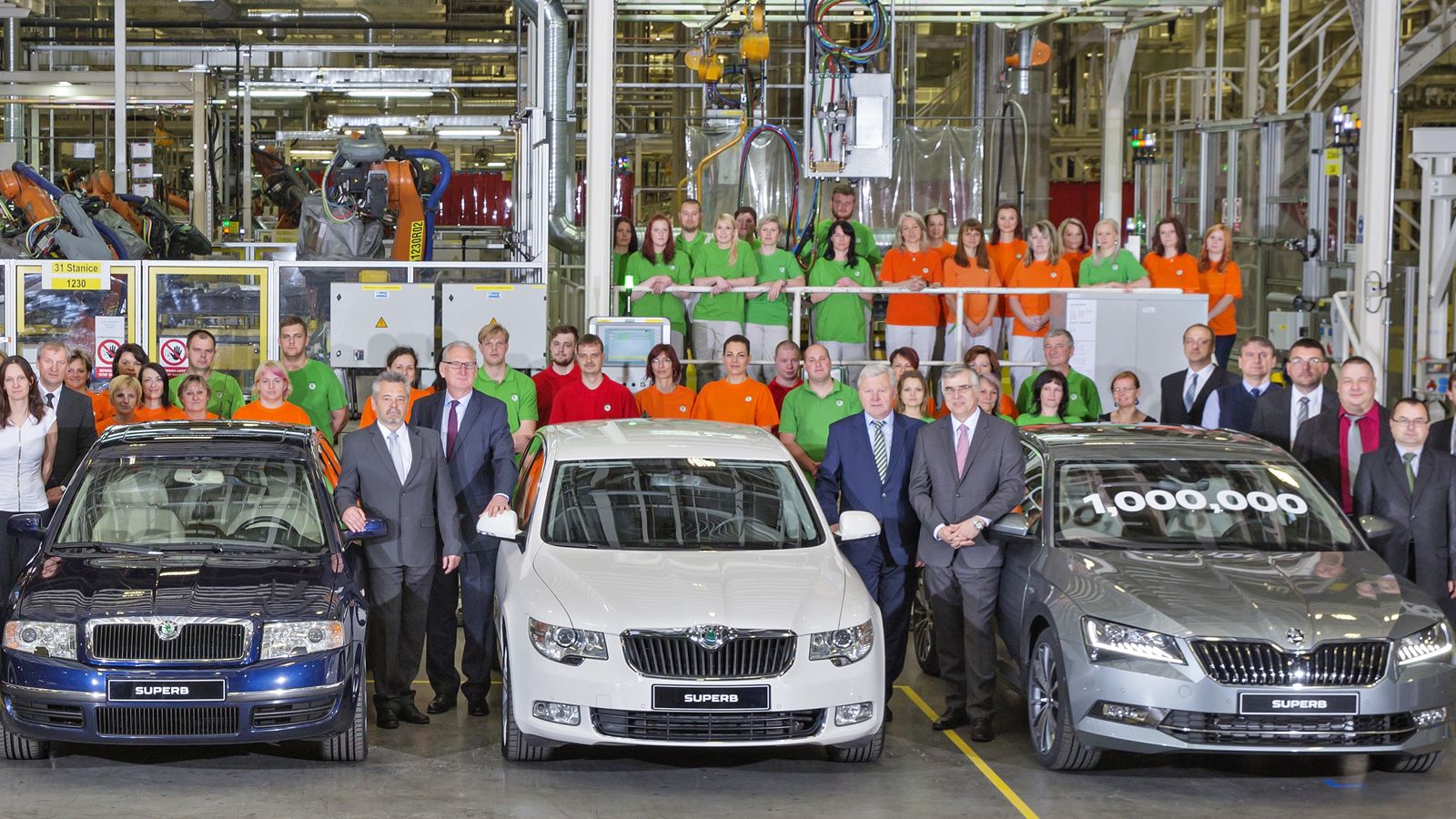 Η 1η Skoda Superb πούλησε 136.100 αντίτυπα, η 2η 618.500 κομμάτια, με την 3η να παράγεται ήδη 250.000 φορές, βοηθώντας το μοντέλο να ξεπεράσει το όριο