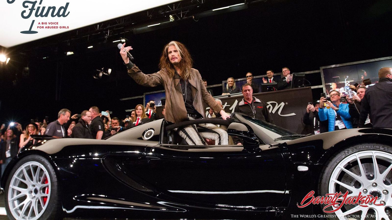 Στη δημοπρασία της Barrett-Jackson Scottsdale, η Hennessey Venom GT Spyder του θρύλου της rock and roll, Steven Tyler, πουλήθηκε αντί του ποσού των 80