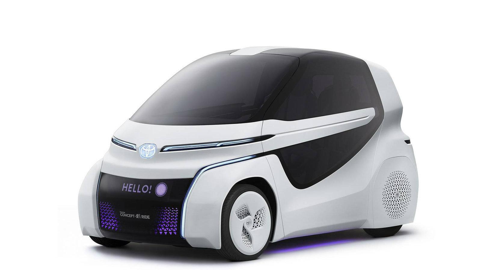 Η Toyota είναι έτοιμη να παρουσιάσει το Concept-i Ride.