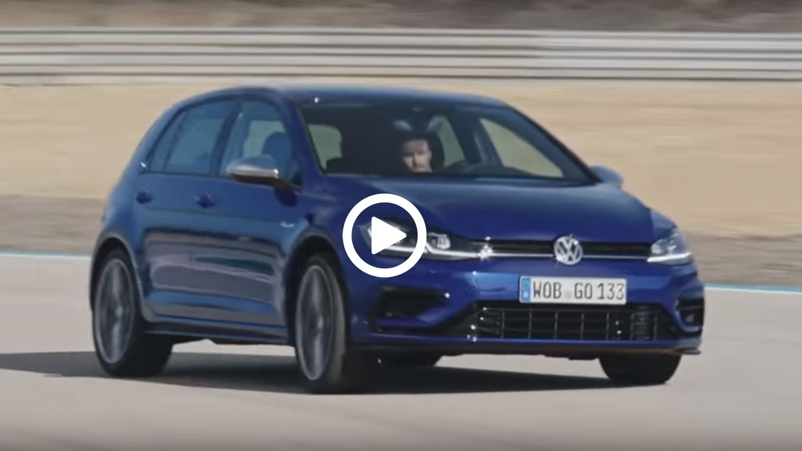 Το νέο VW Golf R σε δράση