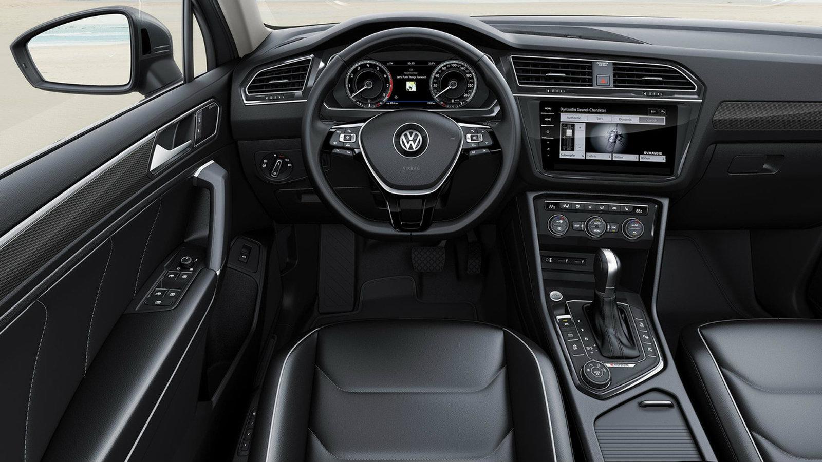 Οι πρώτες εικόνες για το VW Tiguan Allspace, που αποκαλύπτουν τόσο το εξωτερικό όσο και το εσωτερικό του. 