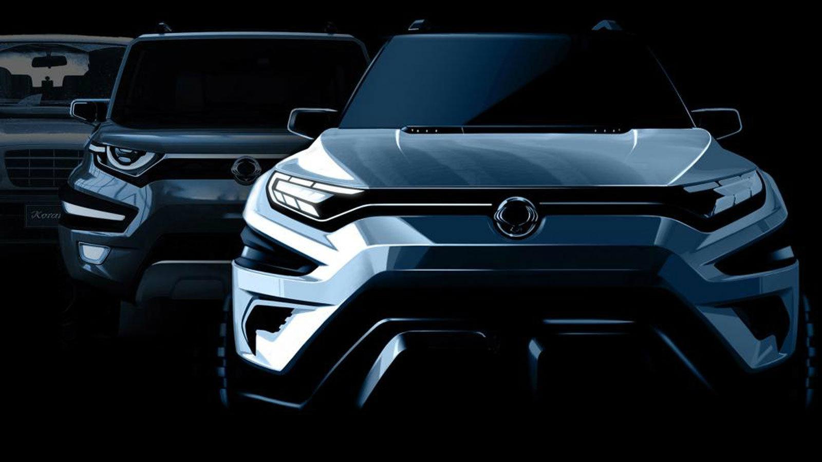 Το νέο SsangYong XAVL θα τοποθετηθεί πάνω από το Korando και κάτω από το επερχόμενο Rexton.