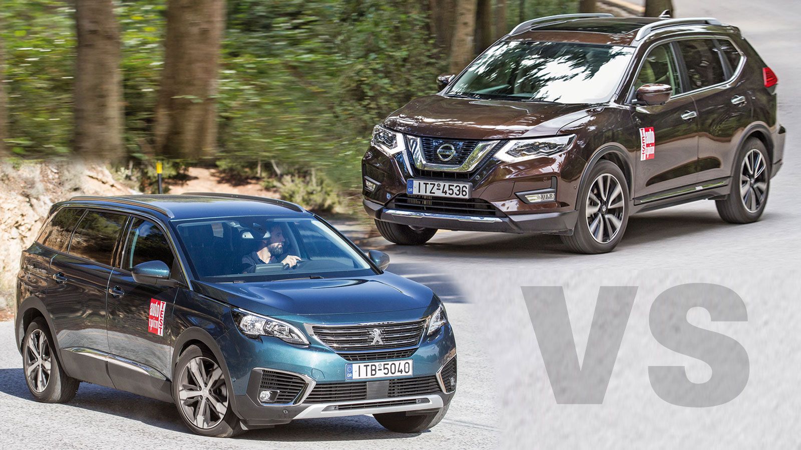 Δύο μεγάλα SUV στις 7θέσιες εκδόσεις τους με κινητήρες diesel 1,6 λτ..