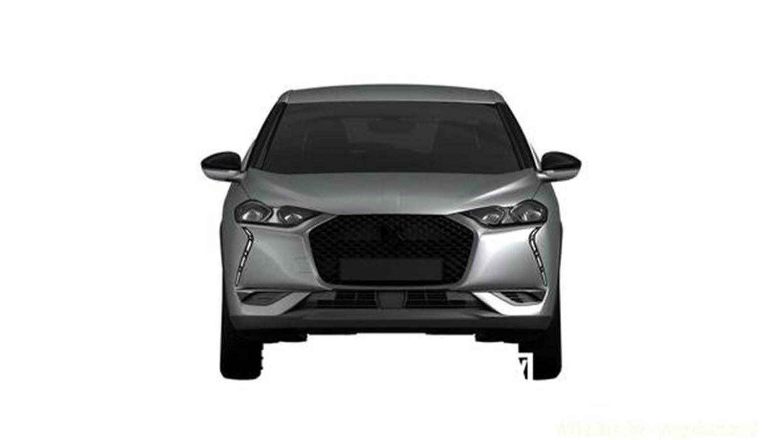 Σκίτσα που μας δείχνουν το επερχόμενο DS3 Crossback  ήρθαν στην επιφάνεια.