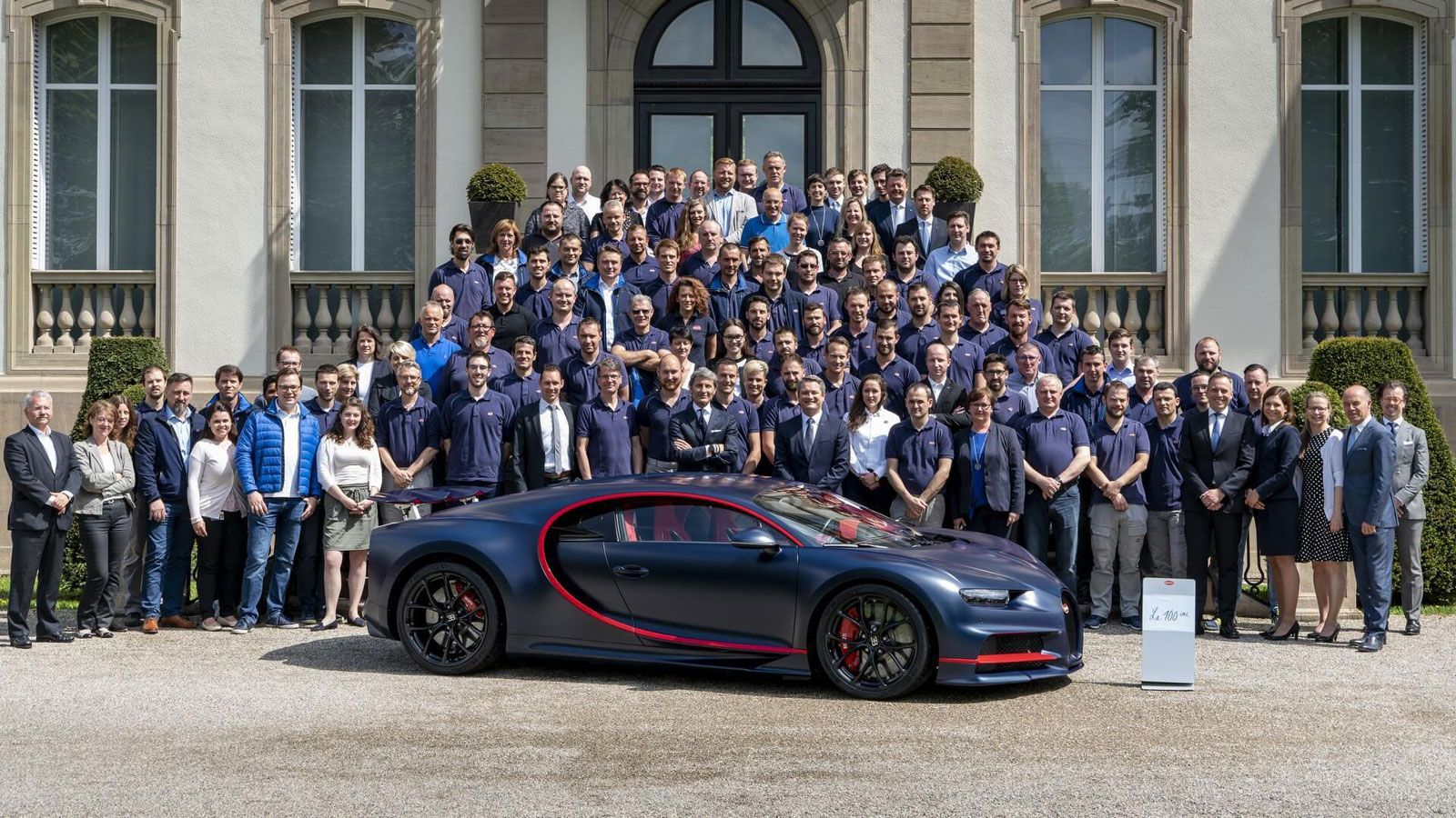 Έσπασε 100άρα η Bugatti Chiron