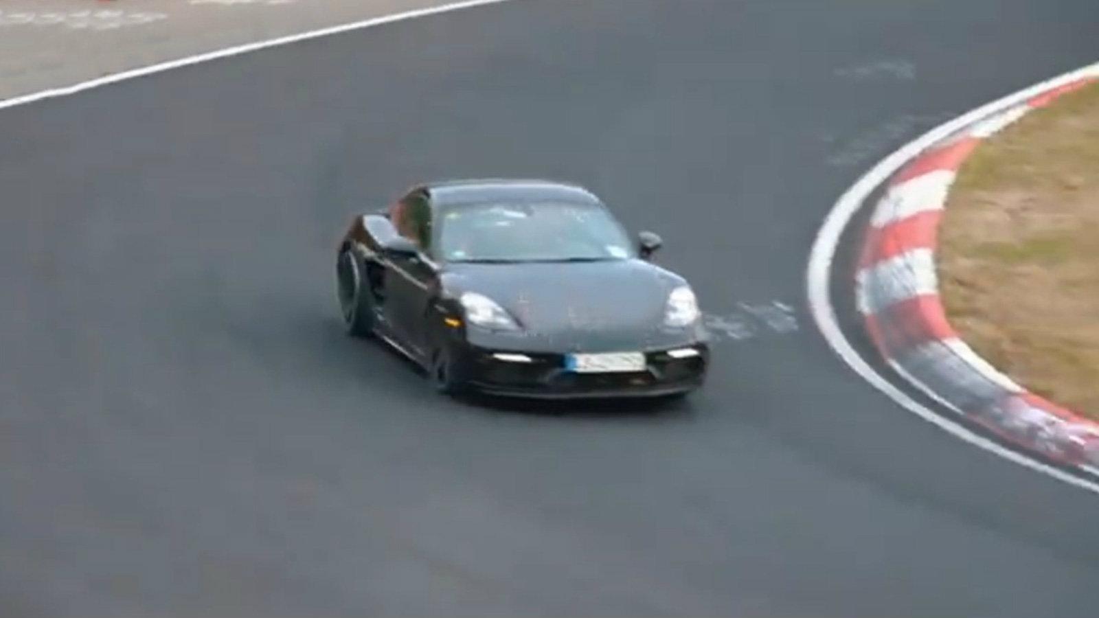 Στην πίστα του Nurburgring εντοπίστηκε η νέα Porsche 718 Cayman T. 