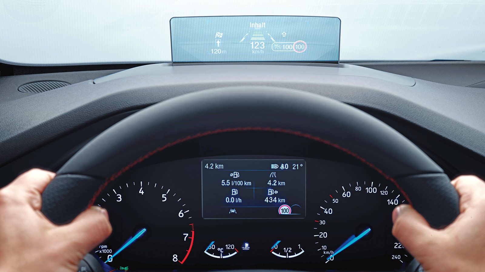 Το Focus είναι το πρώτο ευρωπαϊκό μοντέλο της Ford με Head Up Display.