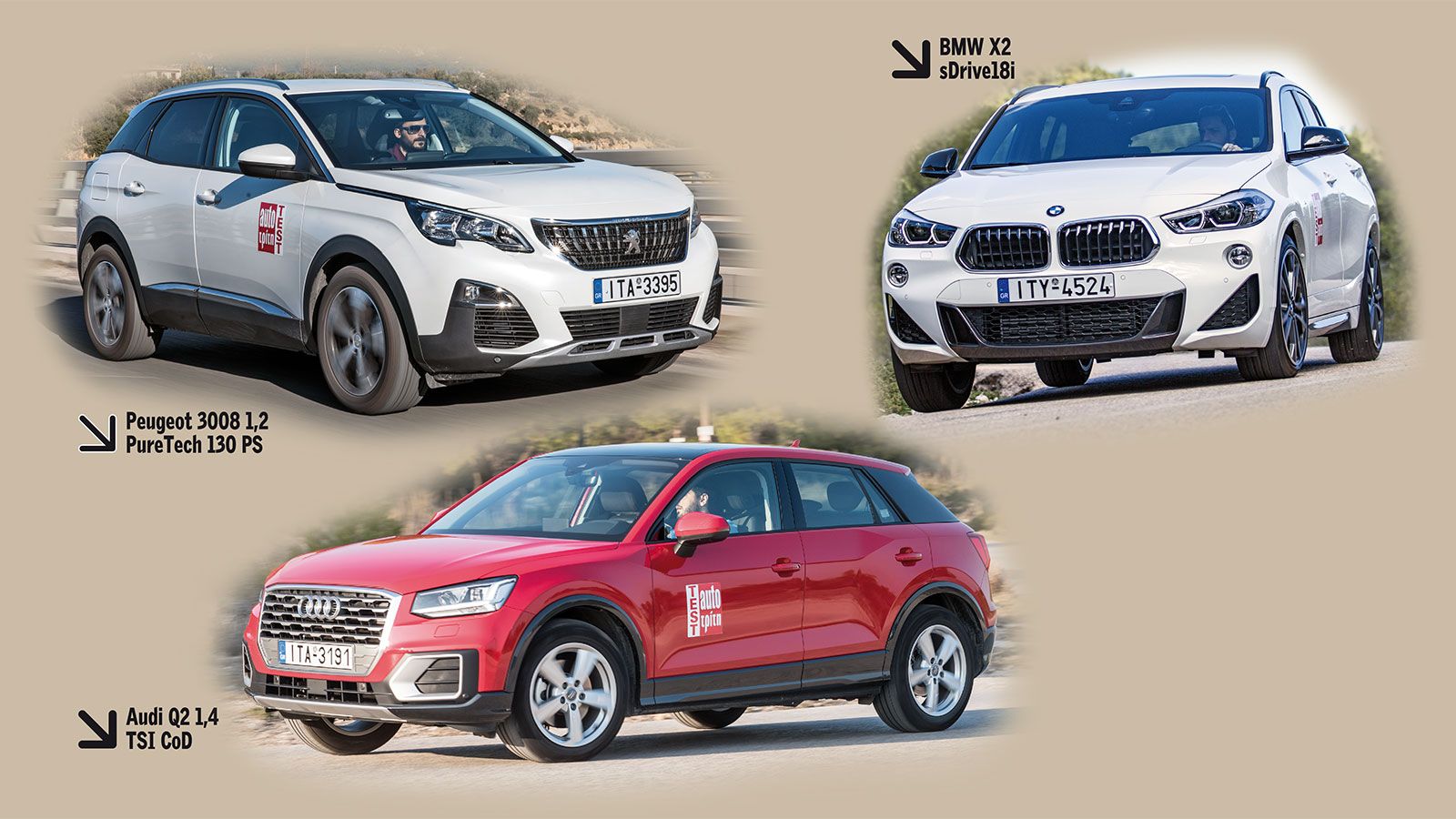 Σε Premium μήκη κύματος τα 3 crossover που συγκρίνουμε.