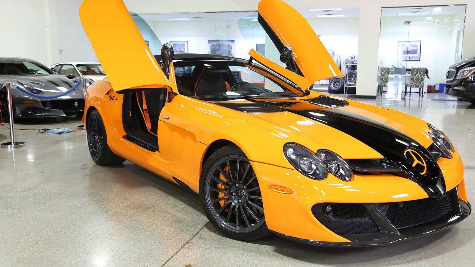 Μία σπάνια Mercedes SLR McLaren 722S βρίσκεται προς πώληση.