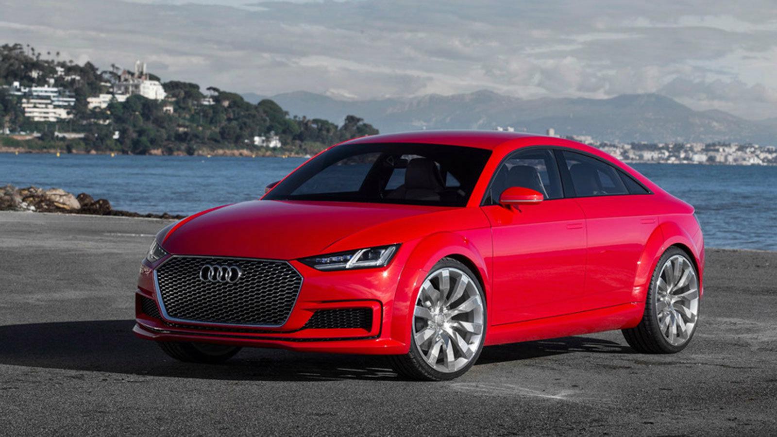 Στην εικόνα βλέπετε το Audi TT Sportback concept.