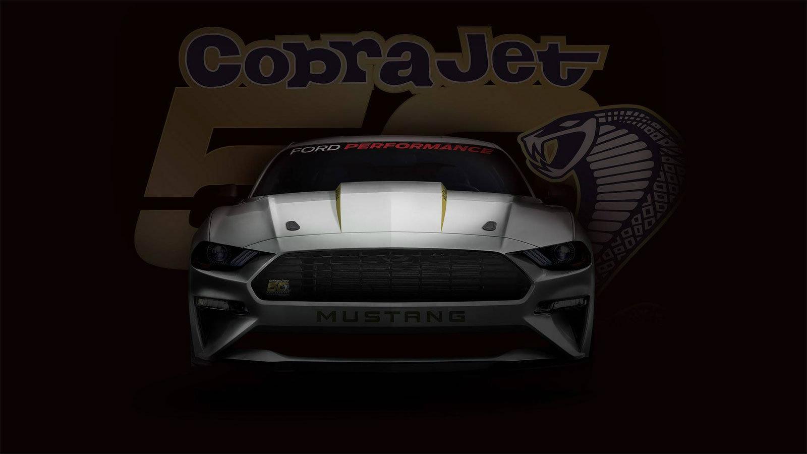 Την ισχυρότερη έκδοση της αγωνιστικής Mustang Cobra Jet, υπόσχεται να βγάλει από το εργοστάσιό της η Ford.