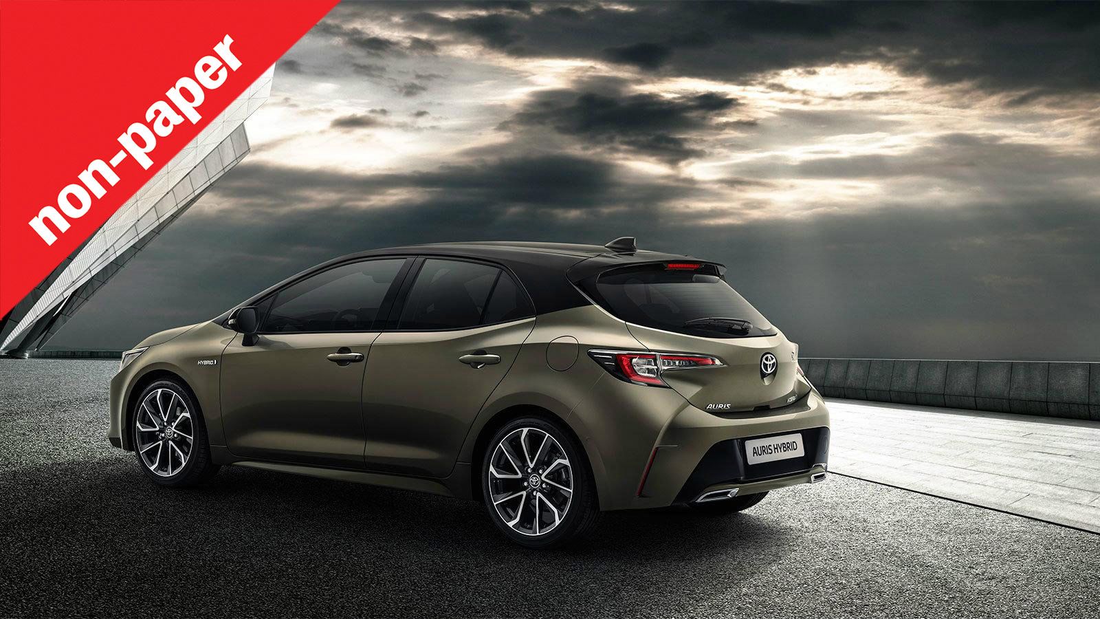 Με 2 υβριδικά σύνολα και ένα με τούρμπο θα εξοπλίζεται το νέο Auris. 