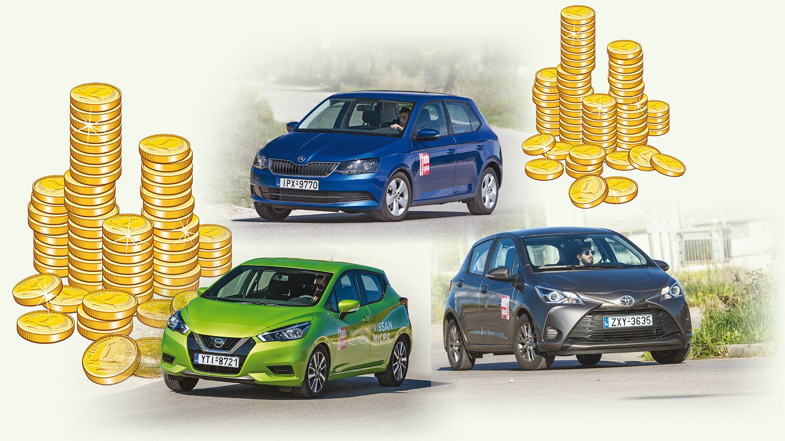 Nissan Micra Vs Skoda Fabia Vs Toyota Yaris