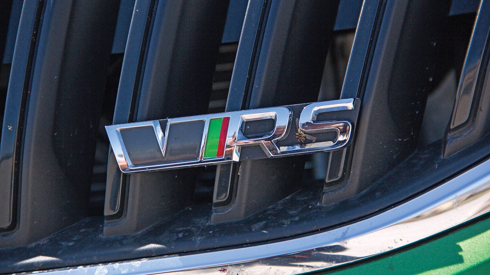 Zoom στις λεπτομέρειες της Skoda Octavia RS.
