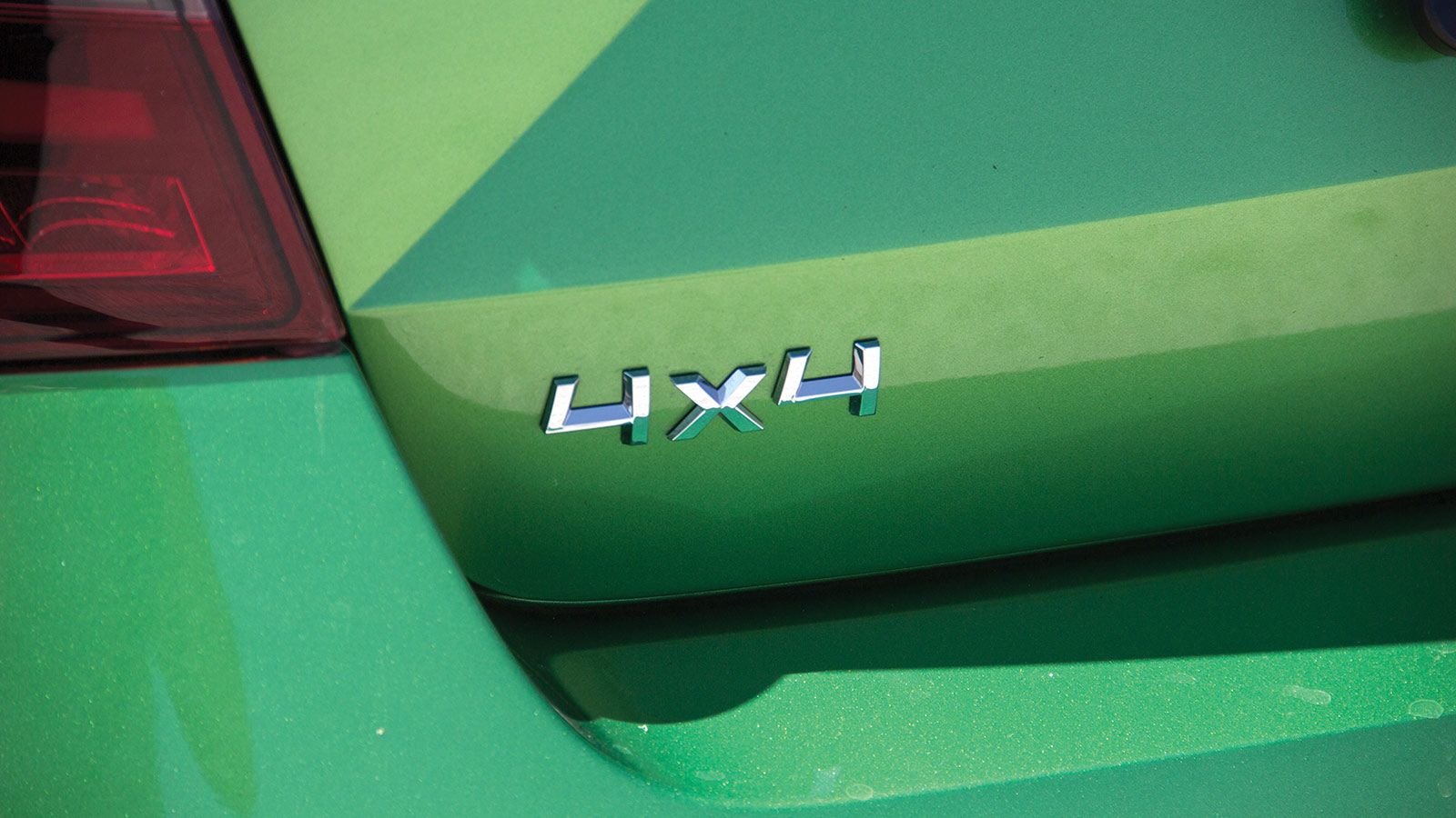 Zoom στις λεπτομέρειες της Skoda Octavia RS.