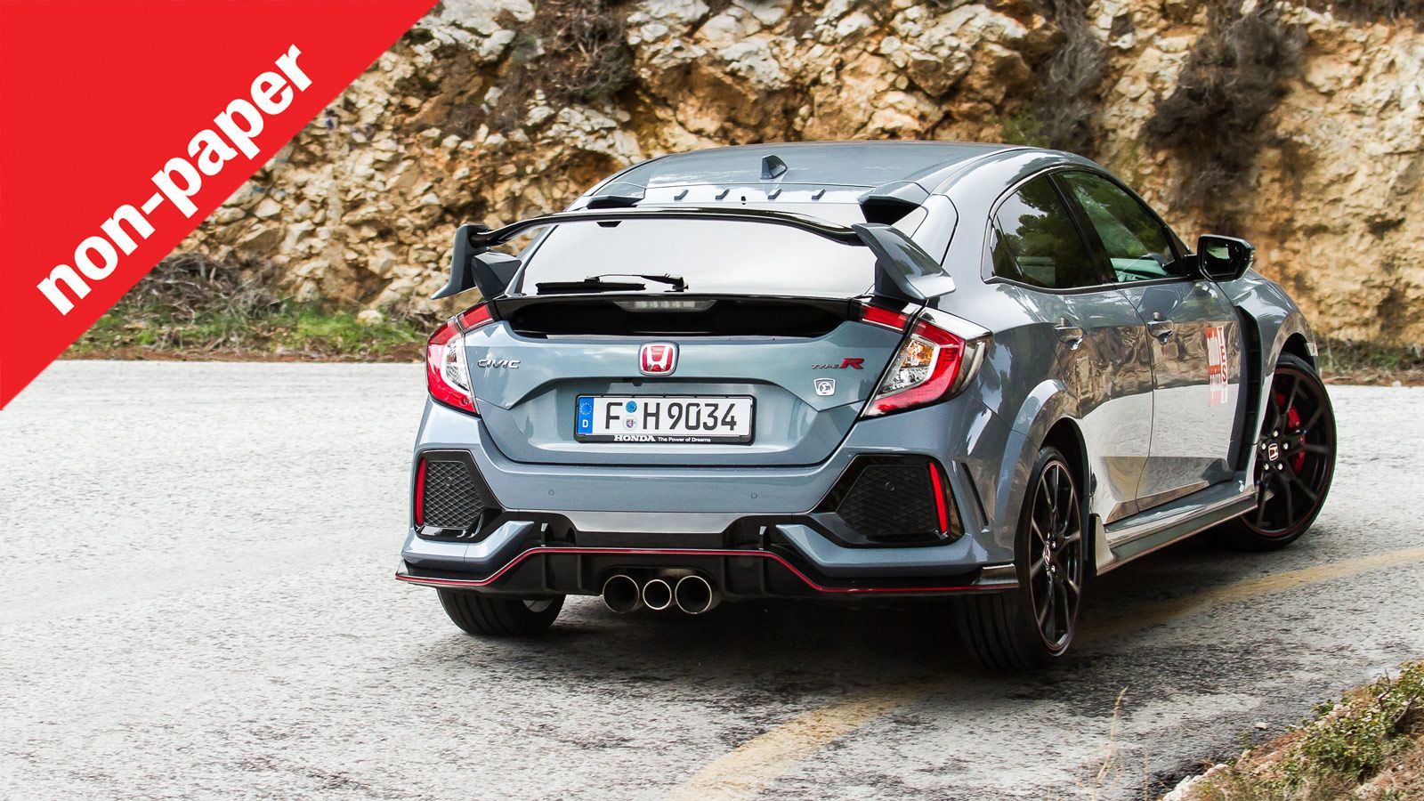 Μήπως να πάρετε τα μάτια σας από αυτό το Civic Type-R και να δείτε πως φαίνεται και κινείτε το πιο «χλιαρό» 1.500 turbo;