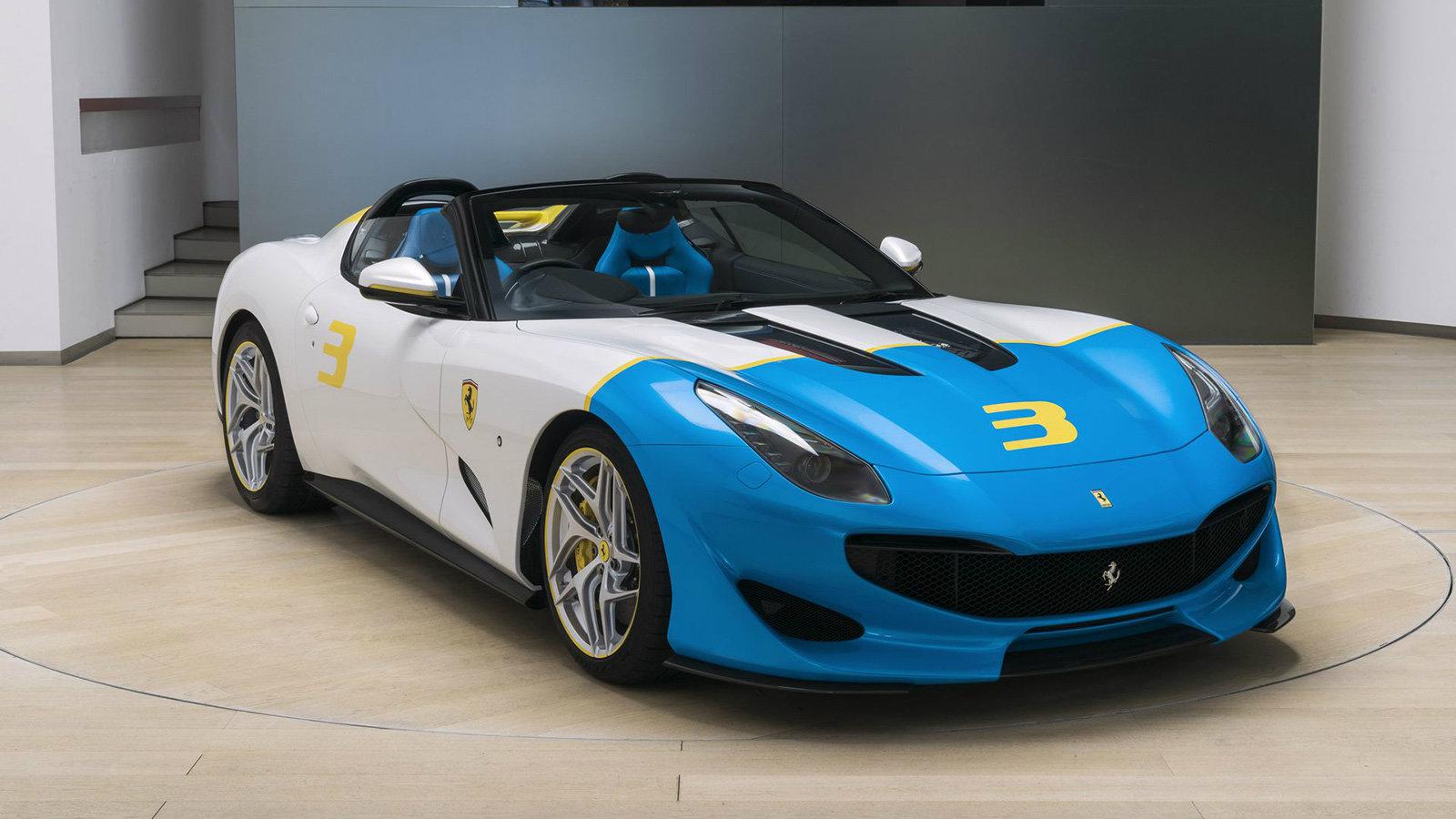 Την επίσημη παρουσίαση της μοναδικής Ferrari SPCJ3 πραγματοποίησε η ιταλική εταιρεία.