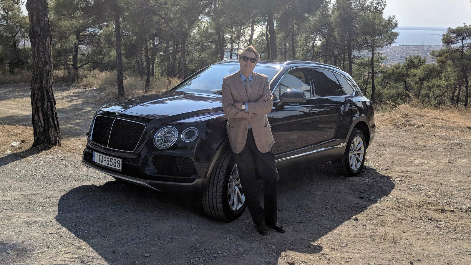 Με Bentley Bentayga ο Bryan Ferry